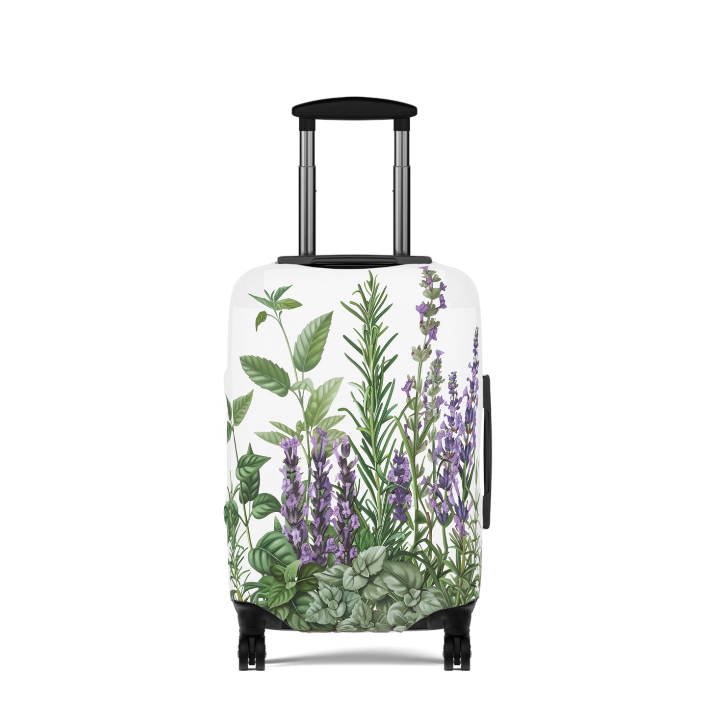 Luggage Cover, Floral, Lavender, awd-3041