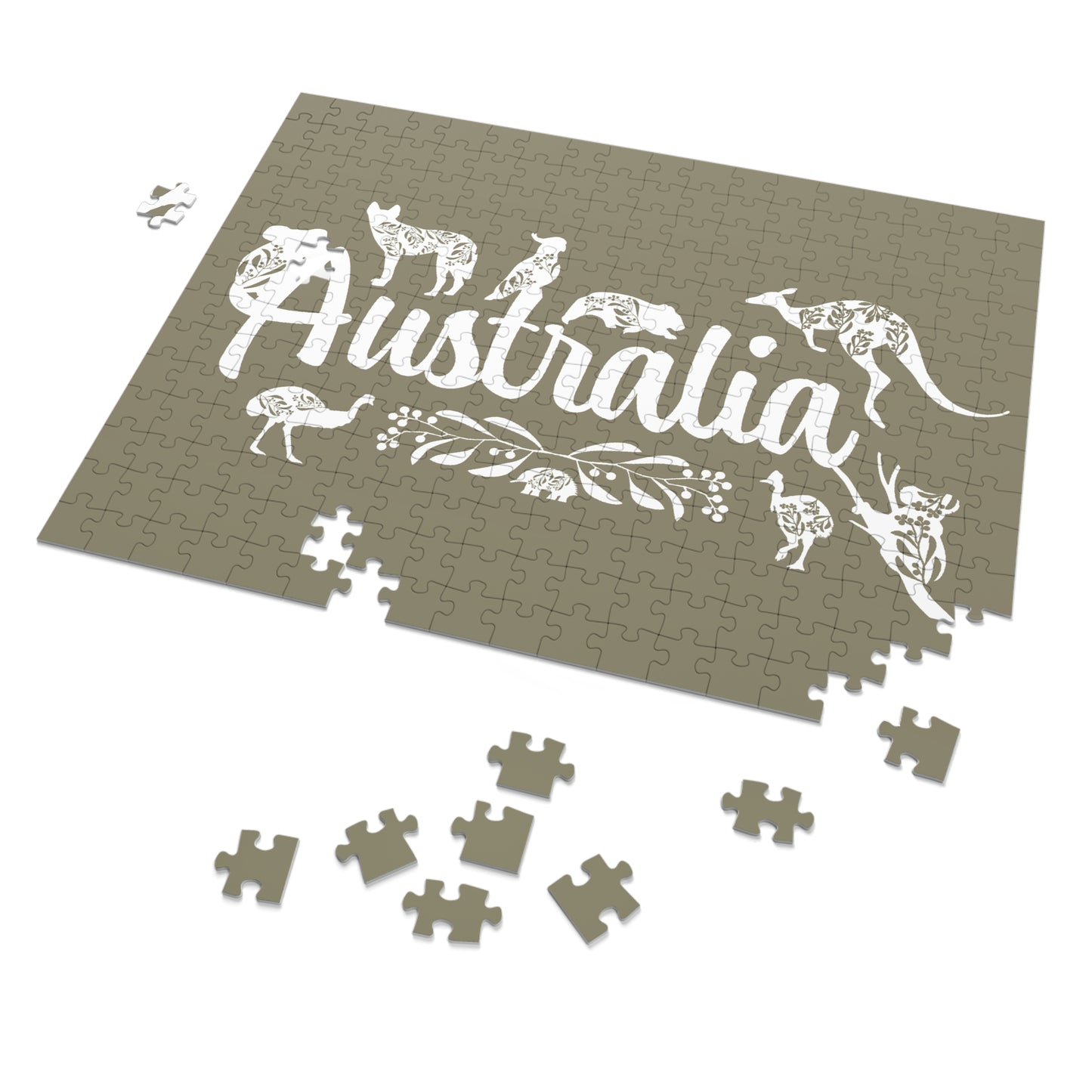 Puzzle, Australia, Personalised/Non-Personalised (30, 110, 252, 500,1000-Piece) Awd-557