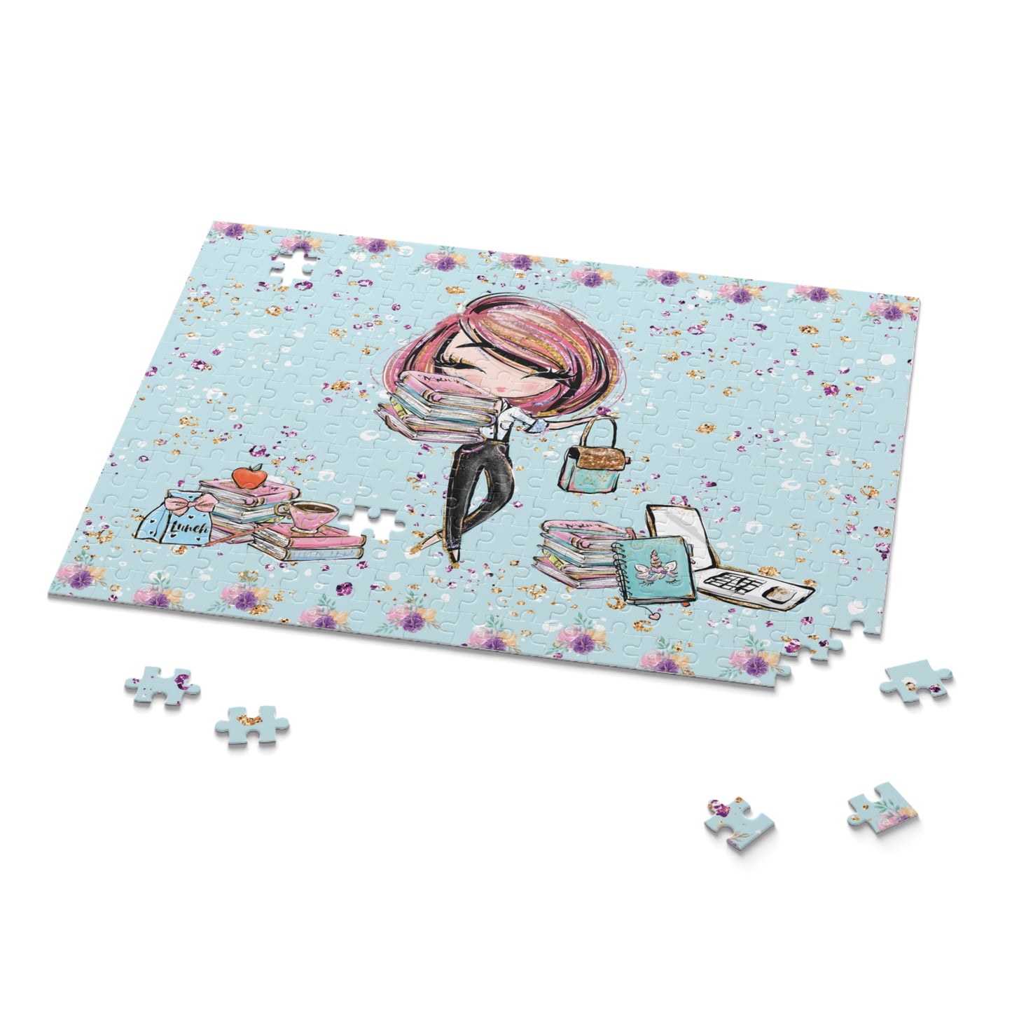 Personalised/Non-Personalised Puzzle, Teacher (120, 252, 500-Piece)