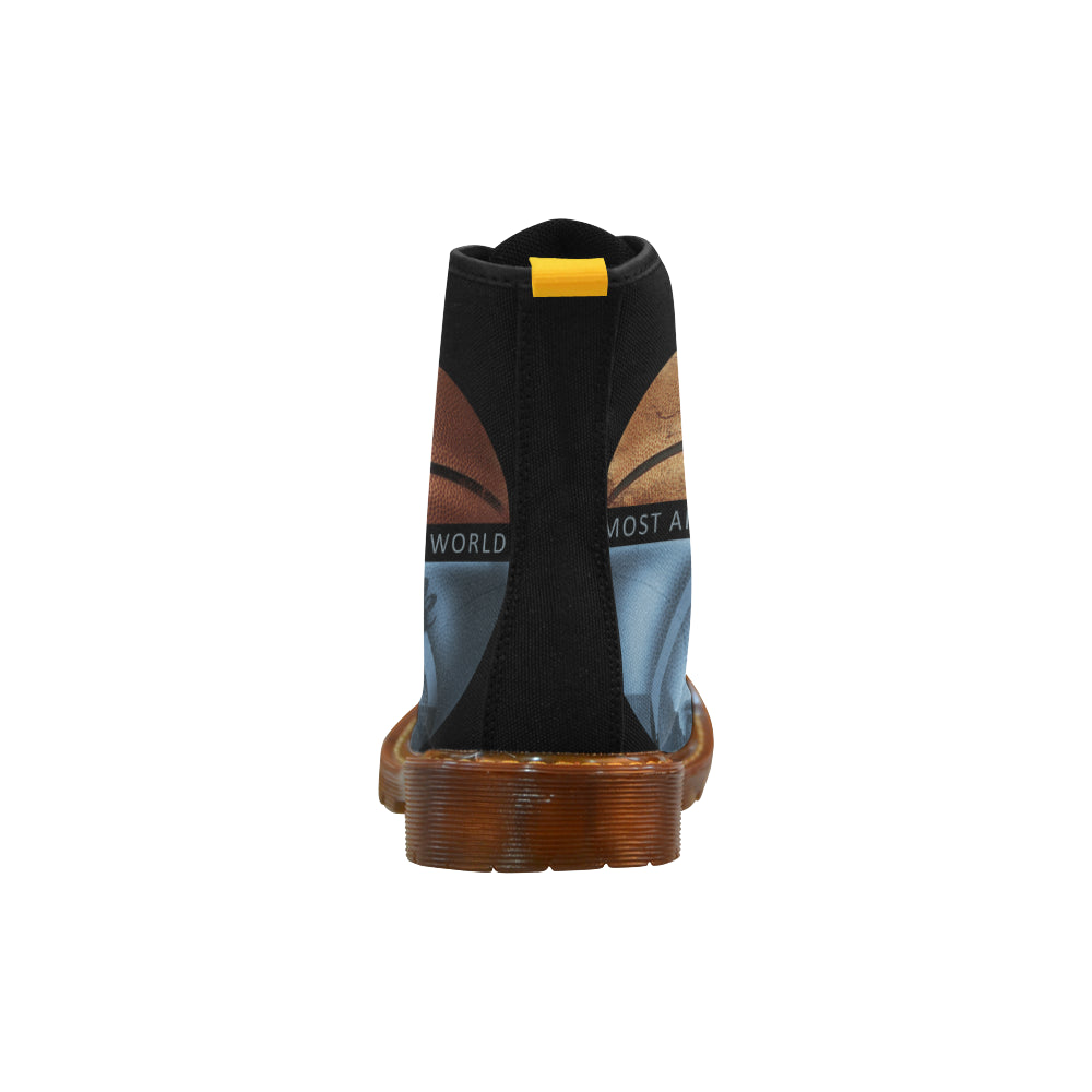montage basket ball honey Martin Boots For Men Model 1203H