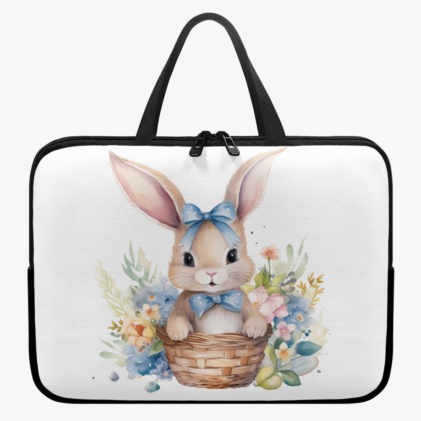 Laptop Sleeve with Handles - Rabbit