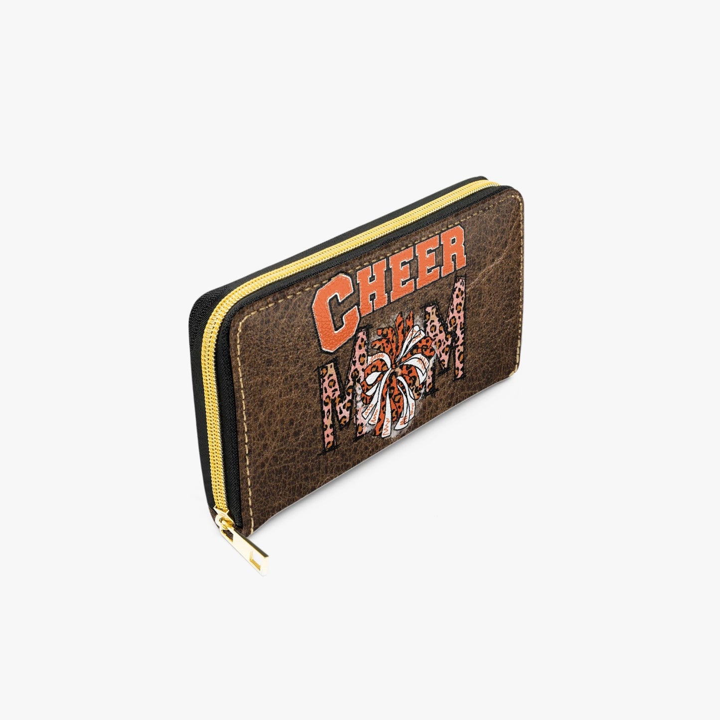 Long Type Zipper Purse - Cheer Mum/Mom