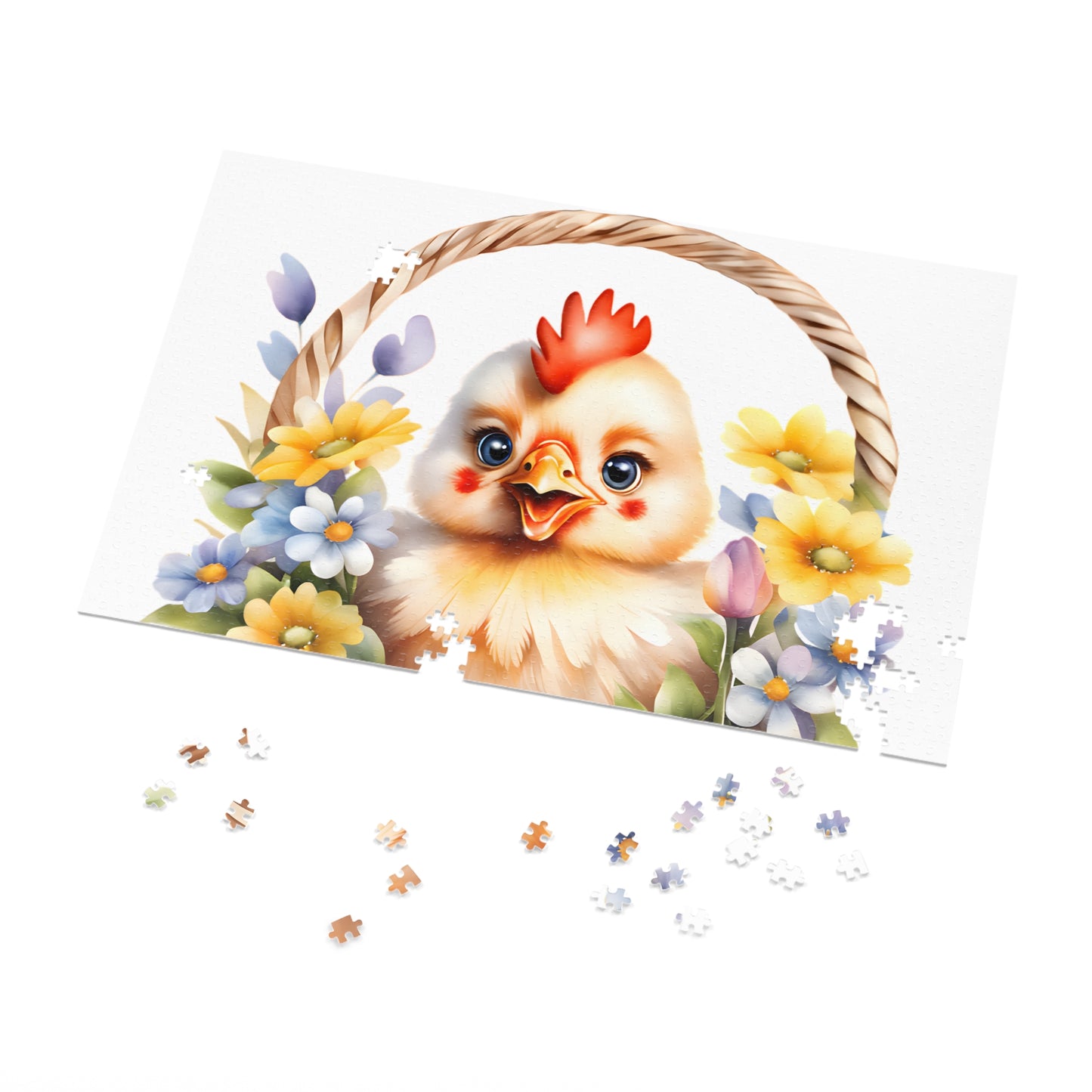 Jigsaw Puzzle, Chicken, Personalised/Non-Personalised (30, 110, 252, 500,1000-Piece)