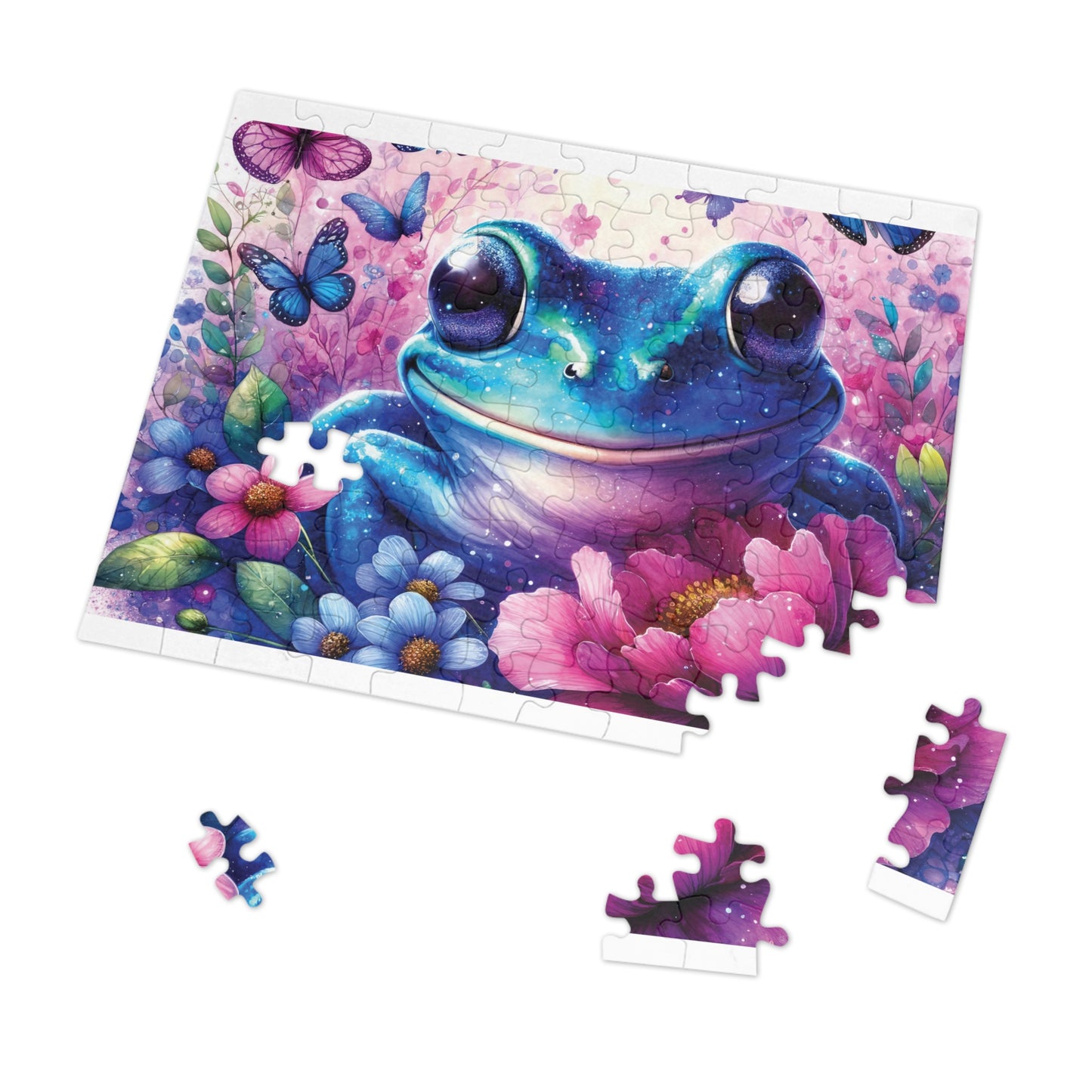 Jigsaw Puzzle, Frog, Personalised/Non-Personalised (30, 110, 252, 500,1000-Piece)