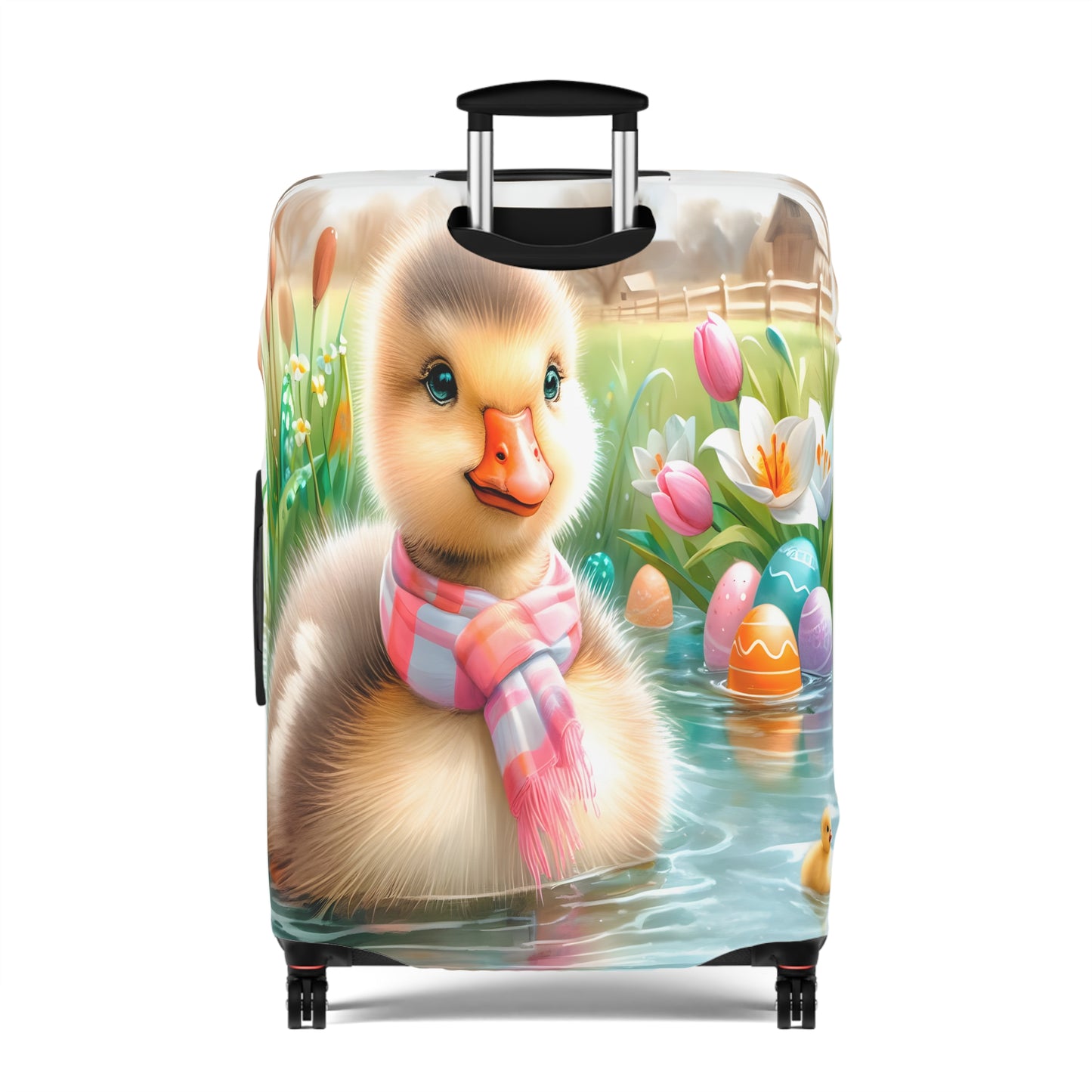 Luggage Cover, Easter, Duck, awd-1636