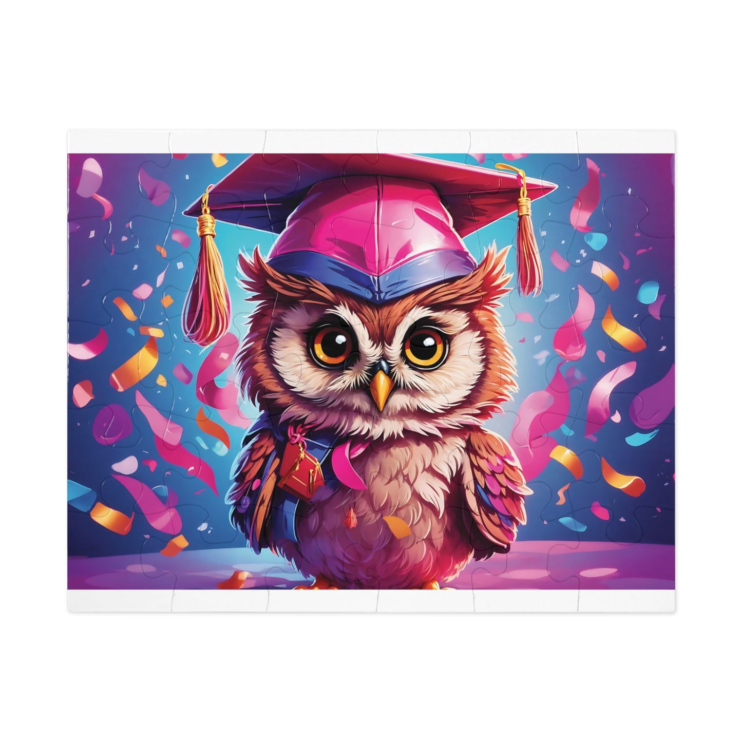 Jigsaw Puzzle, Owl, Personalised/Non-Personalised (30, 110, 252, 500,1000-Piece)