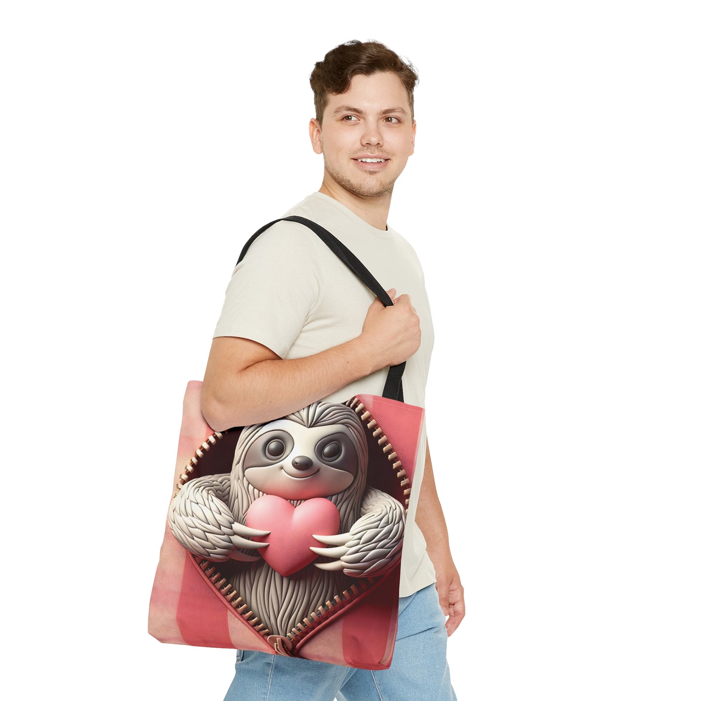 Tote Bag, Sloth, Personalised/Non-Personalised Tote bag