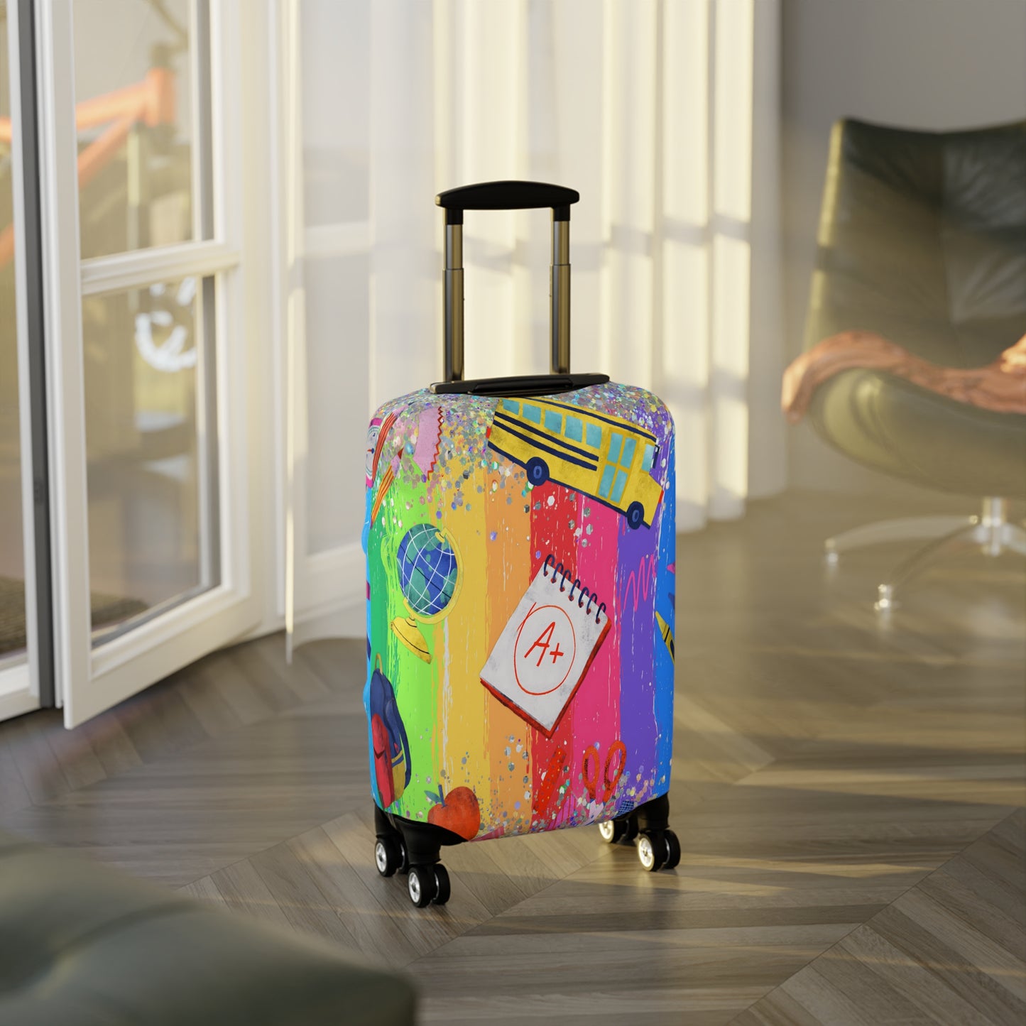 Luggage Cover, Teacher, School, awd-537