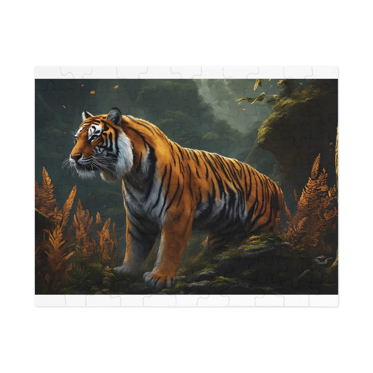 Puzzle, Tiger, Personalised/Non-Personalised (30, 110, 252, 500,1000-Piece)