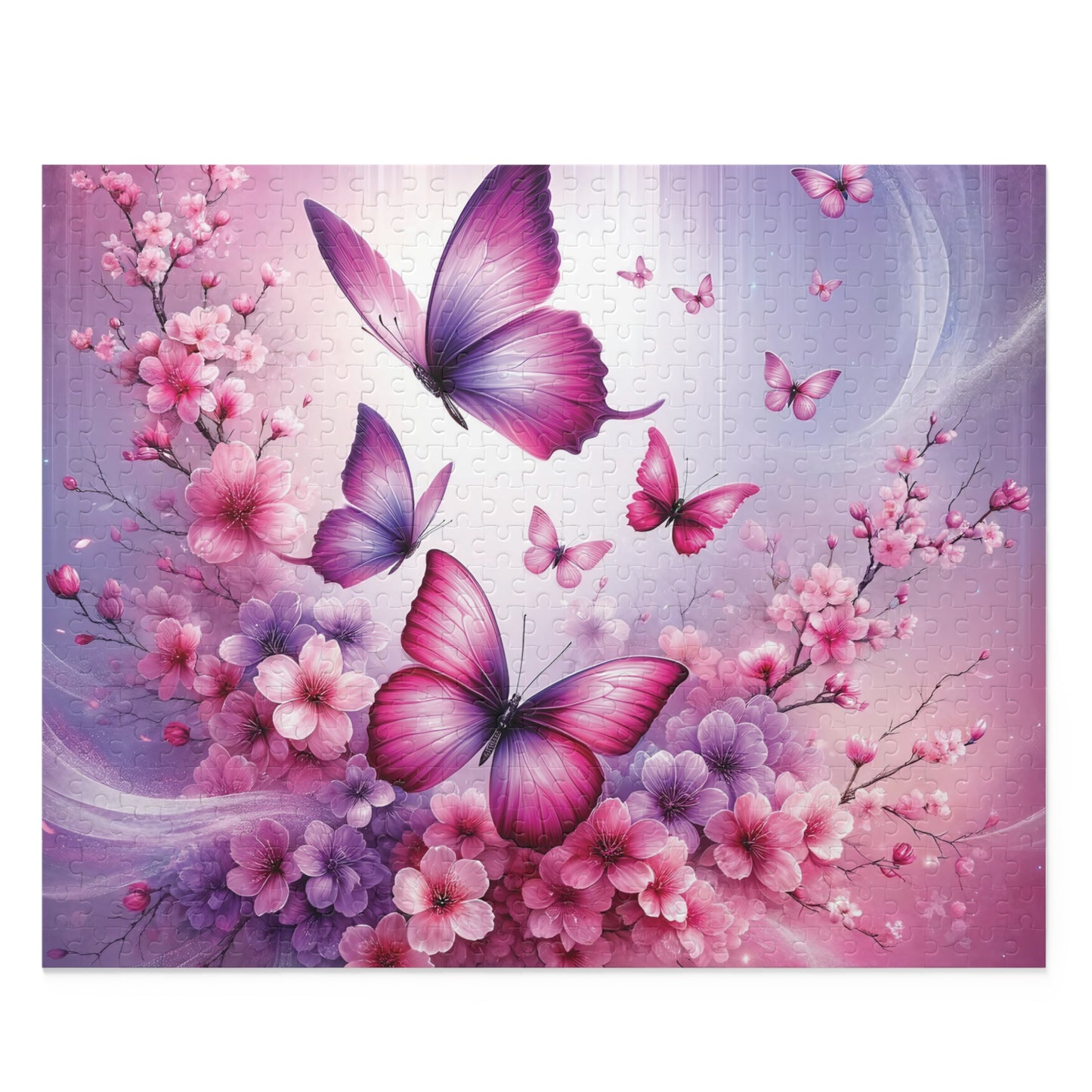 Personalised/Non-Personalised Puzzle, Butterfly Dreams (120, 252, 500-Piece)