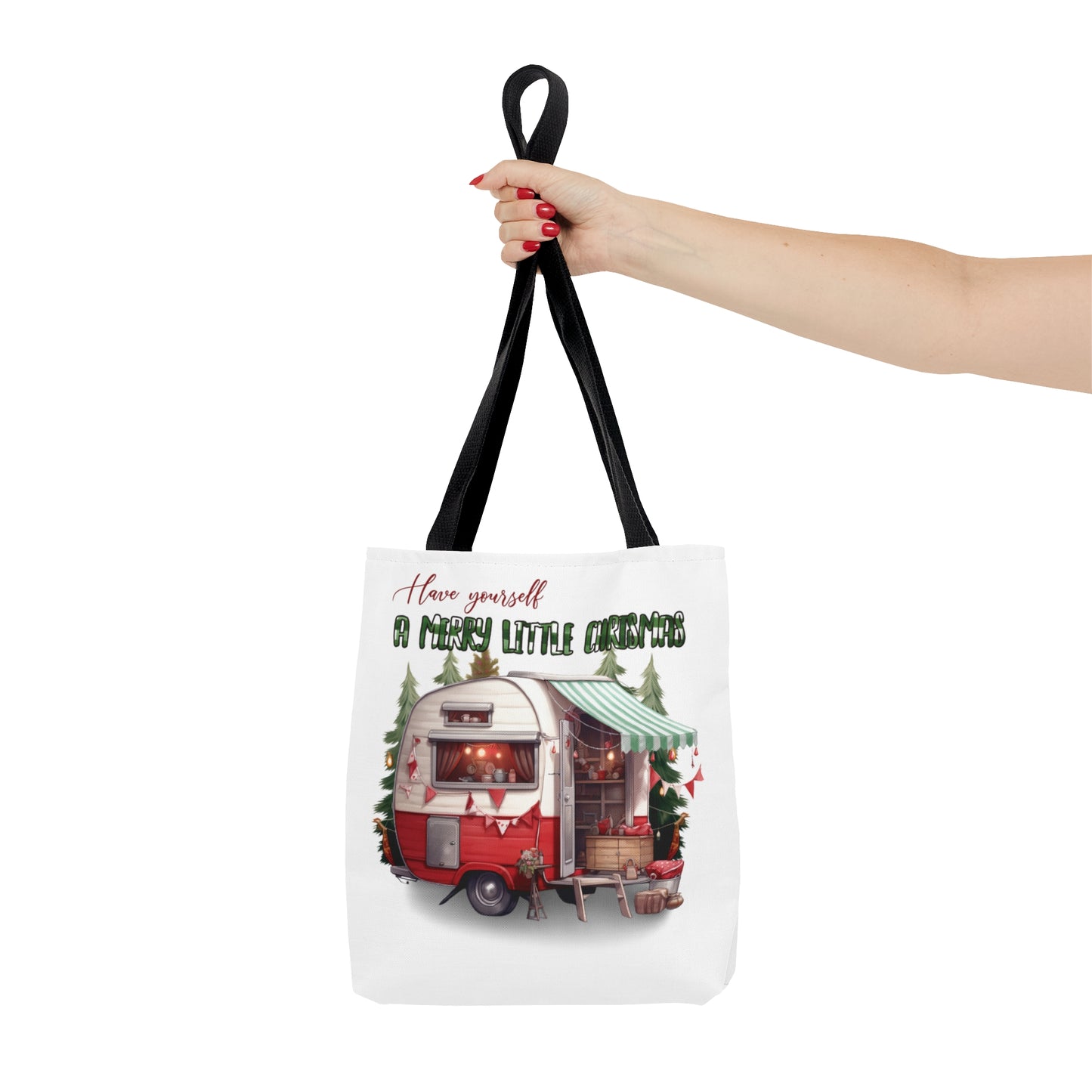 Tote Bag, Christmas, Camper