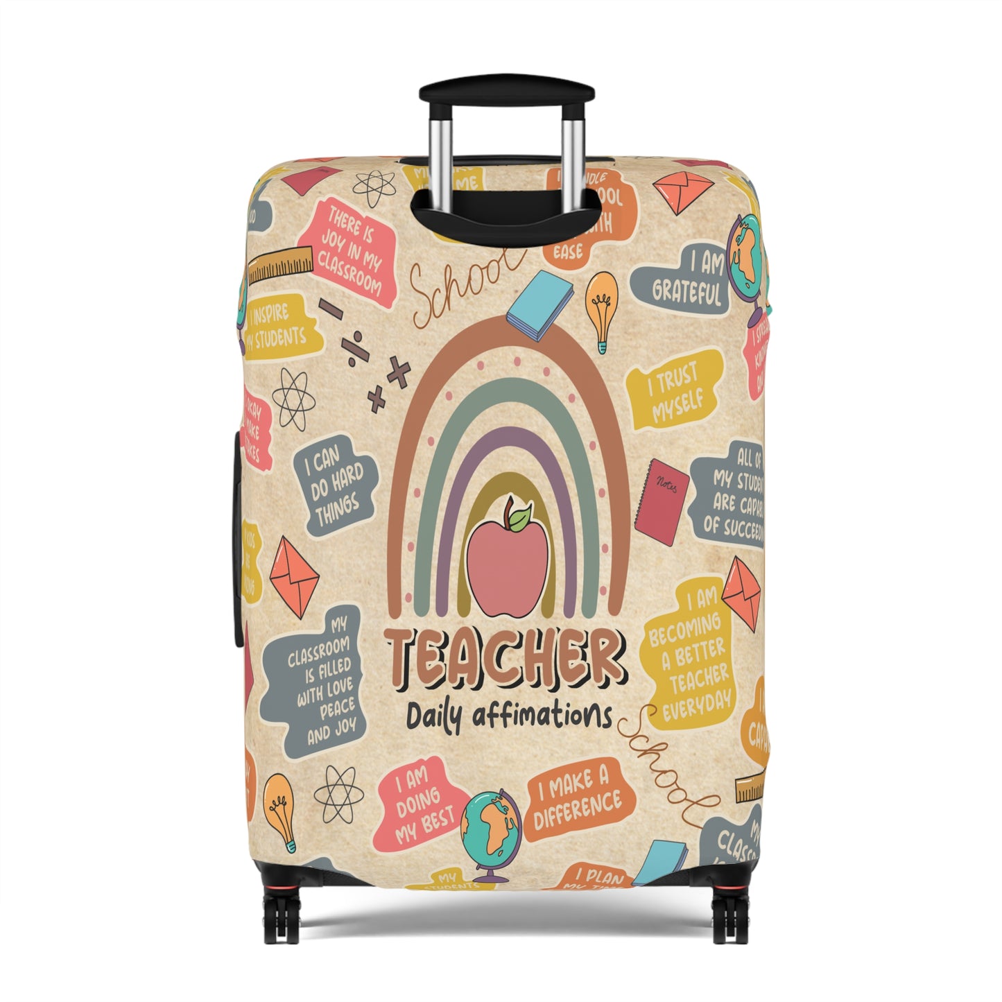 Luggage Cover, Teacher, Daily Affirmations, awd-1755