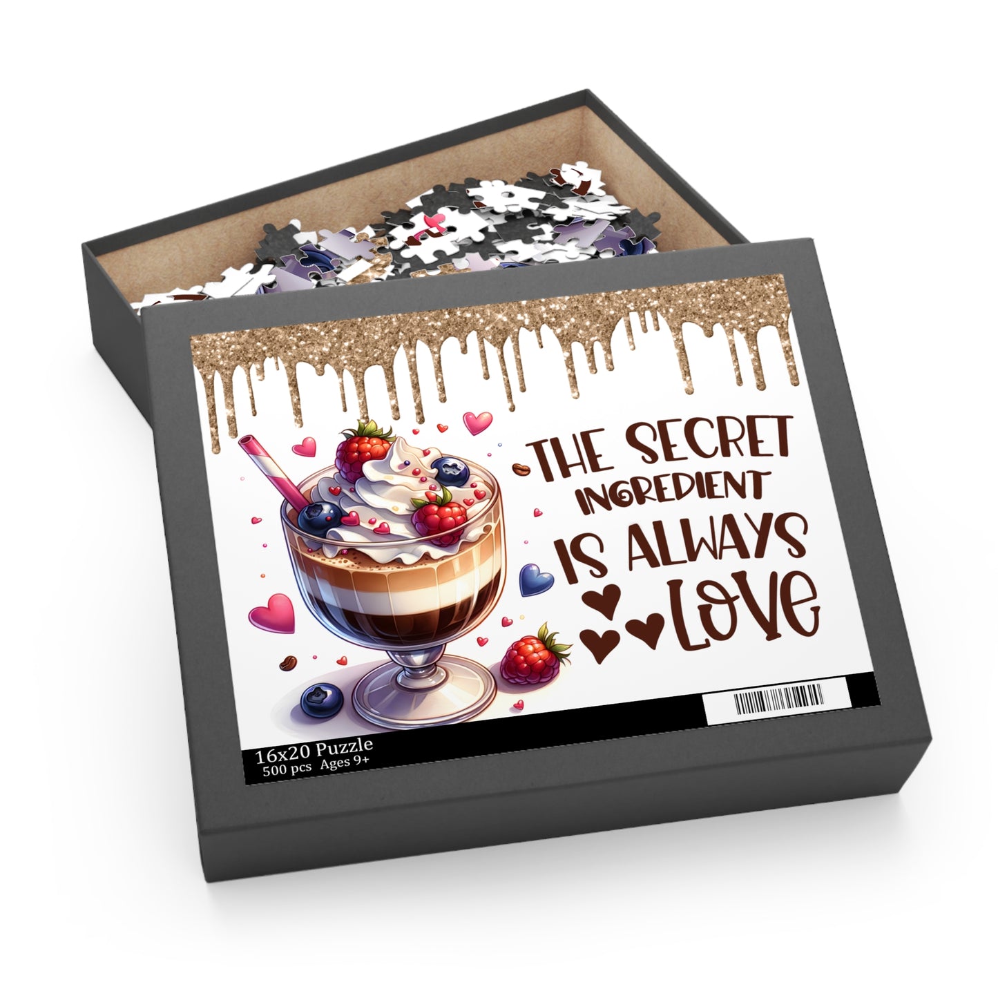 Puzzle, Travelling, The Secret ingredient is always Love (120, 252, 500-Piece)