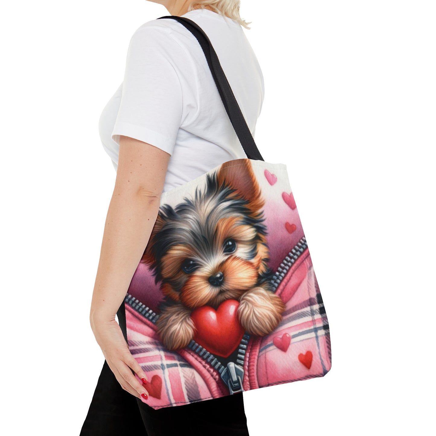 Tote Bag, Cute Dog, Personalised/Non-Personalised Tote bag