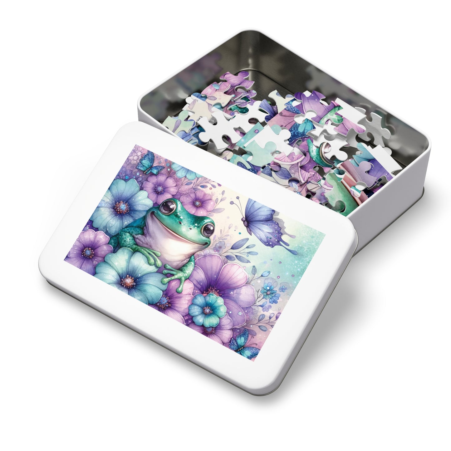 Jigsaw Puzzle, Frog, Personalised/Non-Personalised (30, 110, 252, 500,1000-Piece)