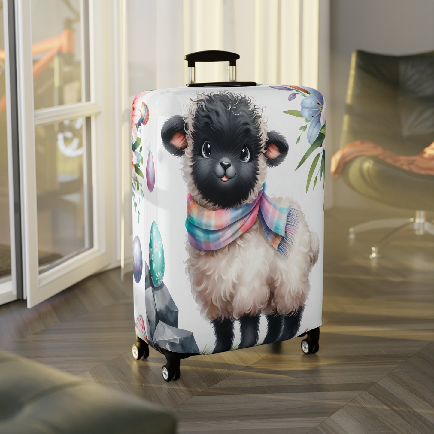 Luggage Cover, Easter, Lamb, awd-1615