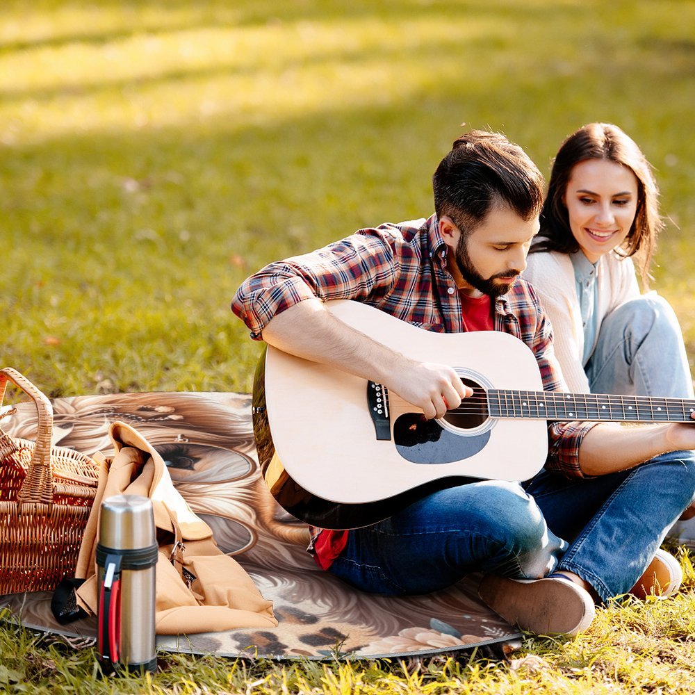 Round Picnic Mat Round outdoor picnic mat