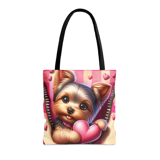 Tote Bag, Cute Dog, Personalised/Non-Personalised Tote bag