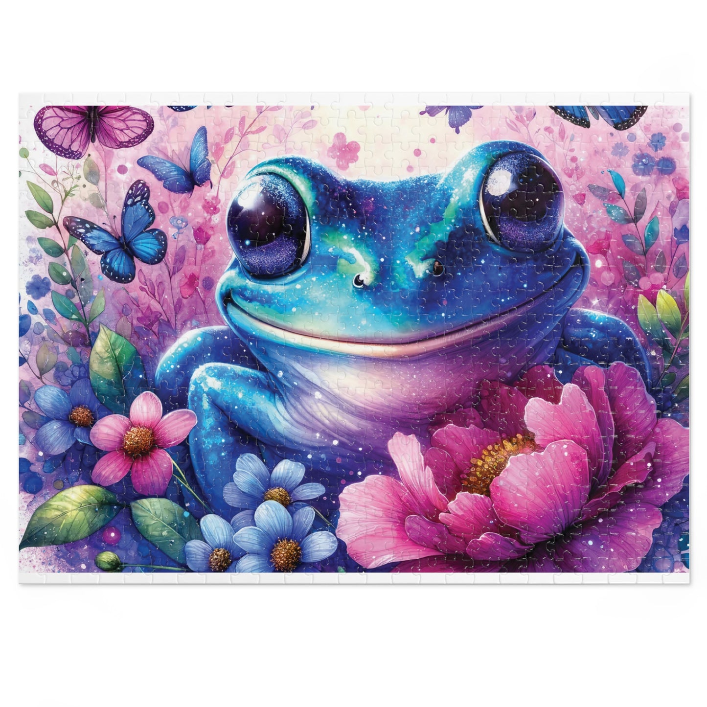 Jigsaw Puzzle, Frog, Personalised/Non-Personalised (30, 110, 252, 500,1000-Piece)