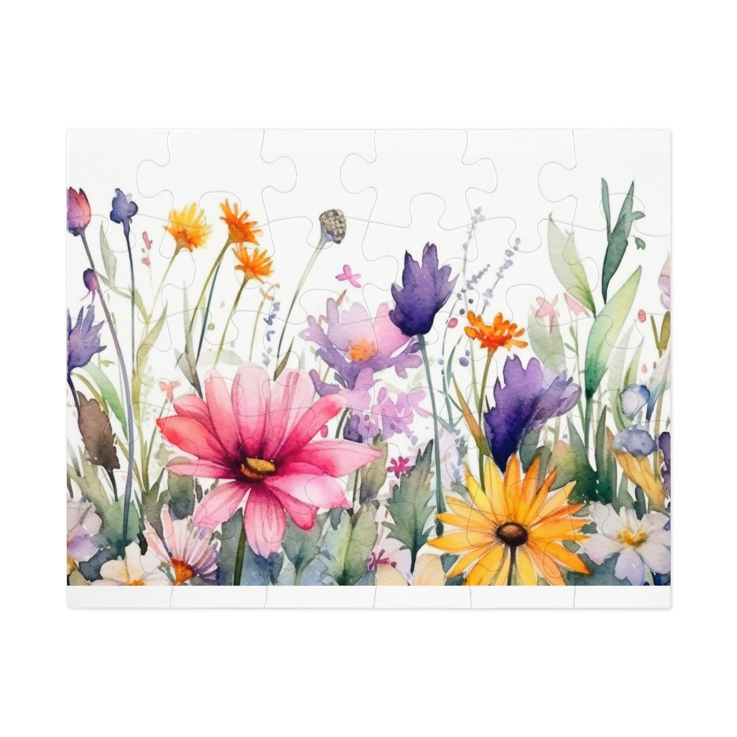 Jigsaw Puzzle, Floral, Personalised/Non-Personalised (30, 110, 252, 500,1000-Piece)