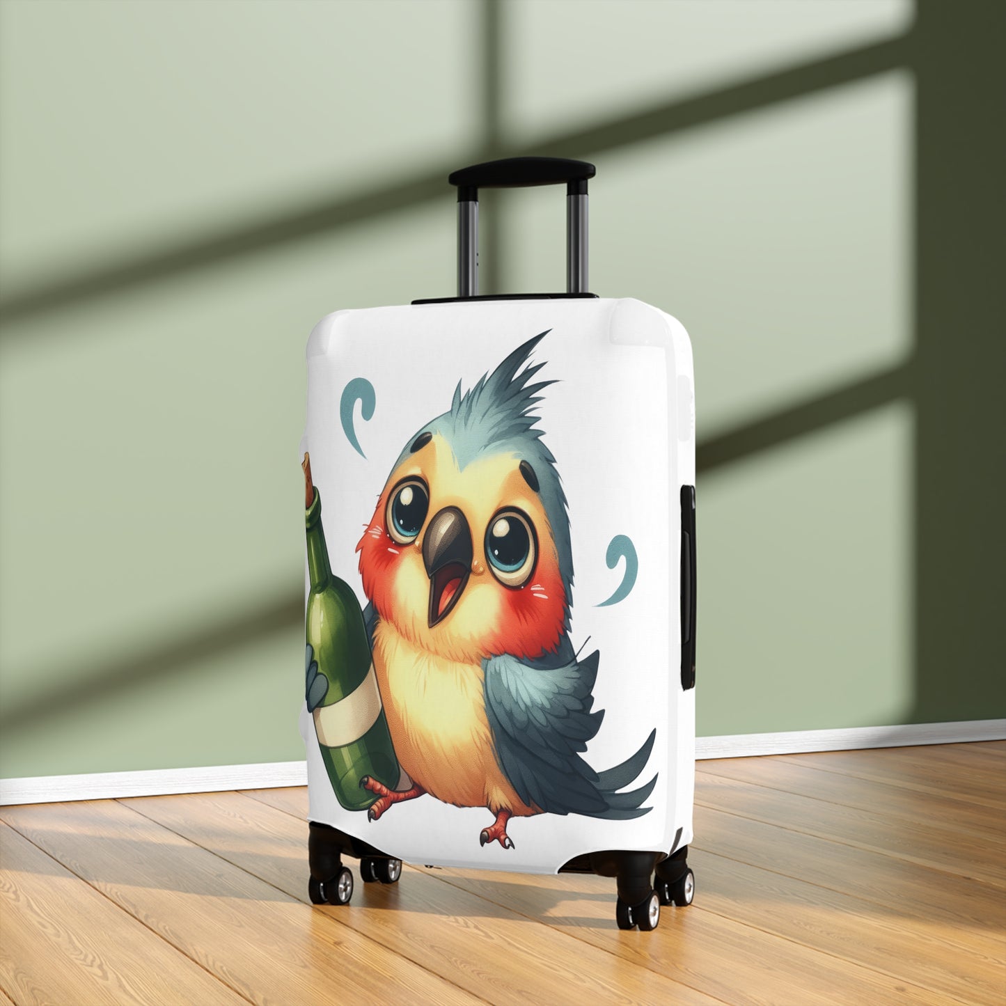 Luggage Cover, Cute Bird, awd-1645