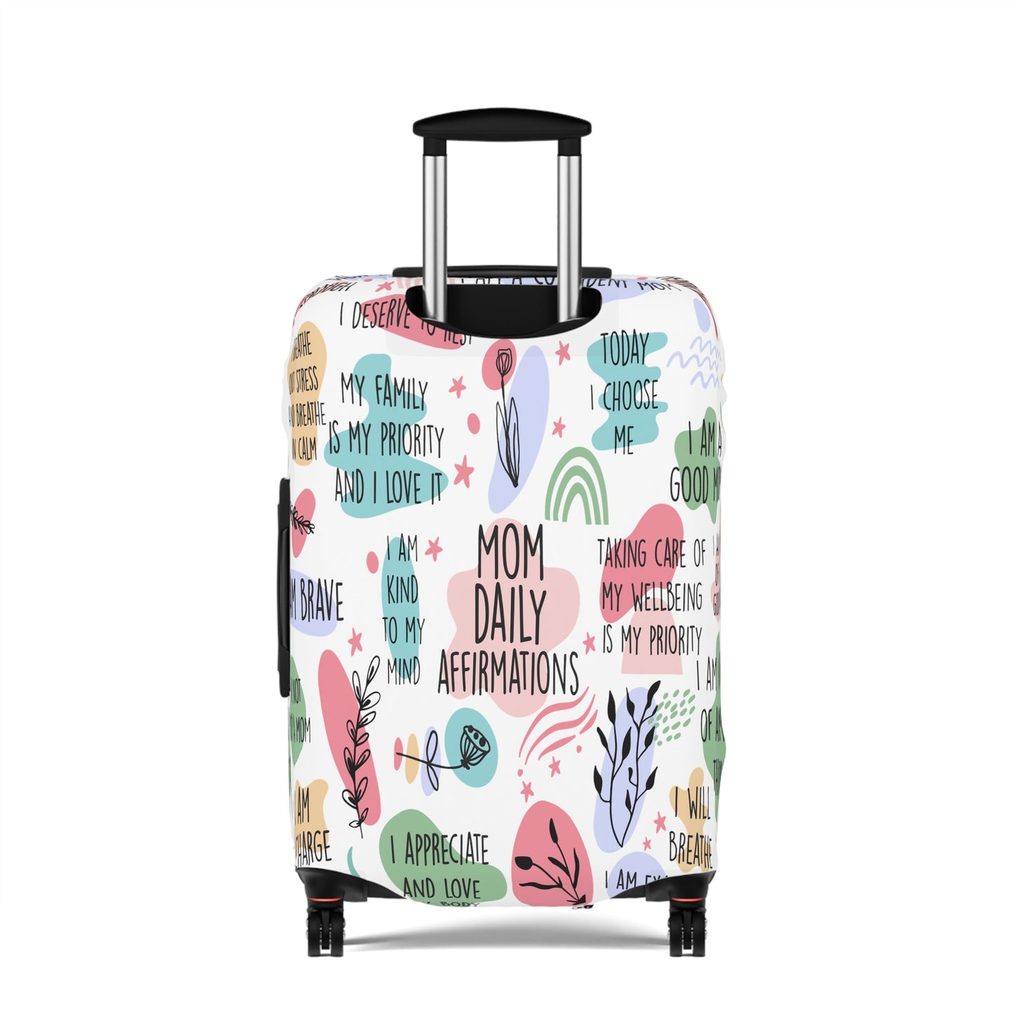 Luggage Cover, Mom Daily Affirmations, awd-1352