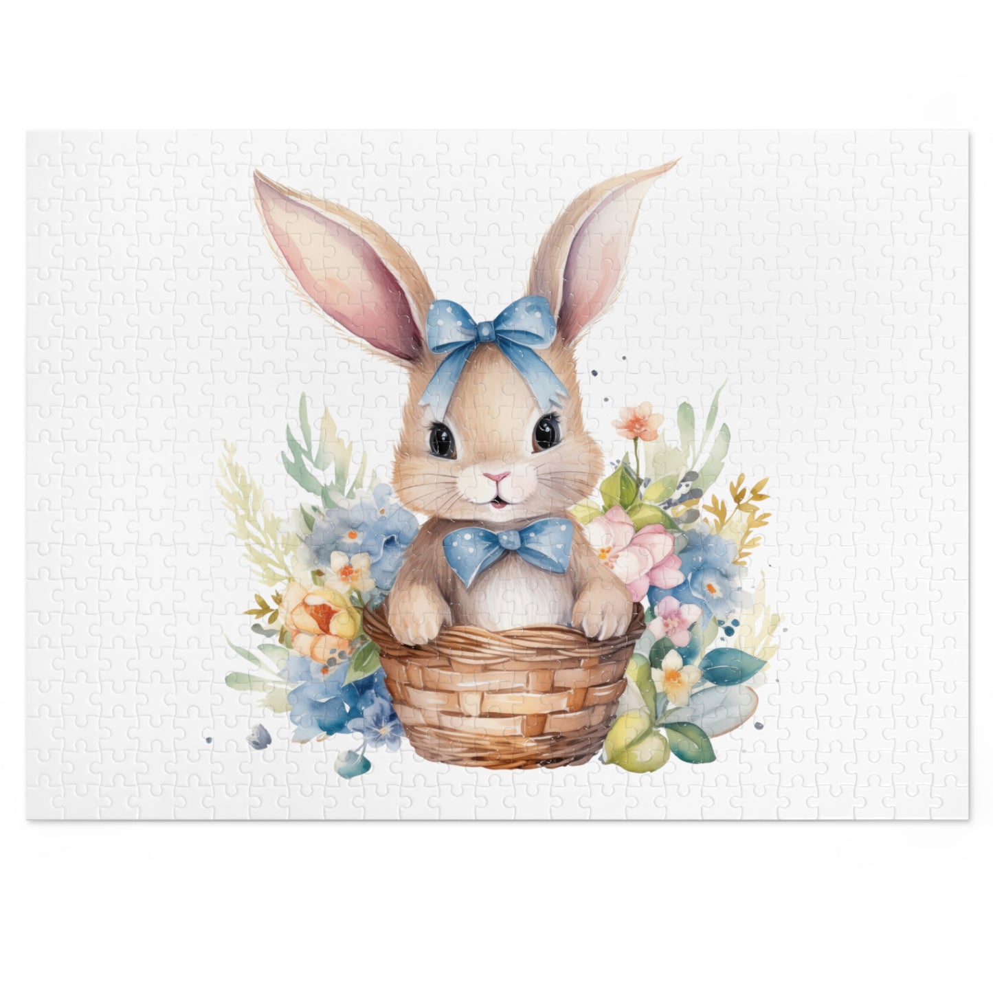 Jigsaw Puzzle, Easter, Easter Rabbit, Personalised/Non-Personalised (30, 110, 252, 500,1000-Piece)