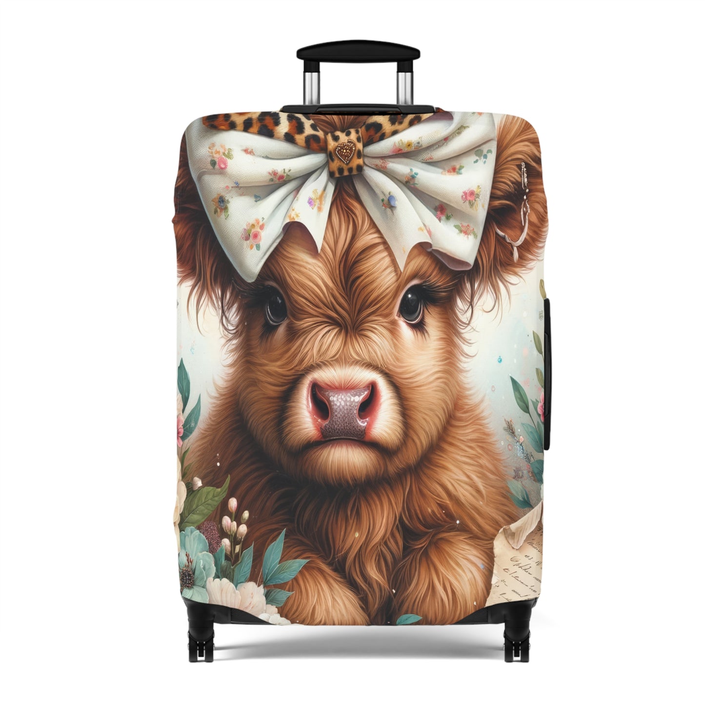 Luggage Cover, Highland Cow, awd-5002