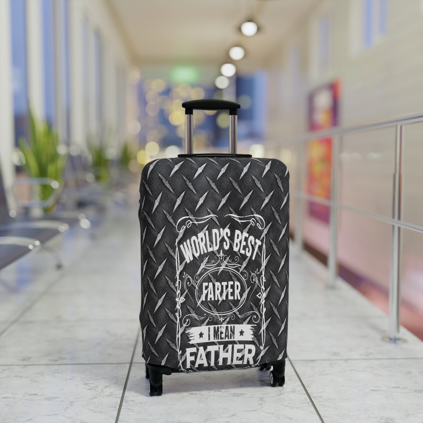 Luggage Cover, World's Best Father, awd-517