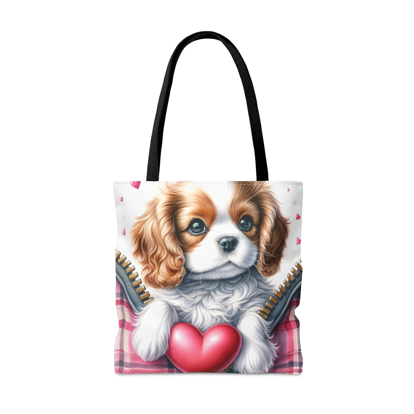 Tote Bag, Cute Dog, Personalised/Non-Personalised Tote bag