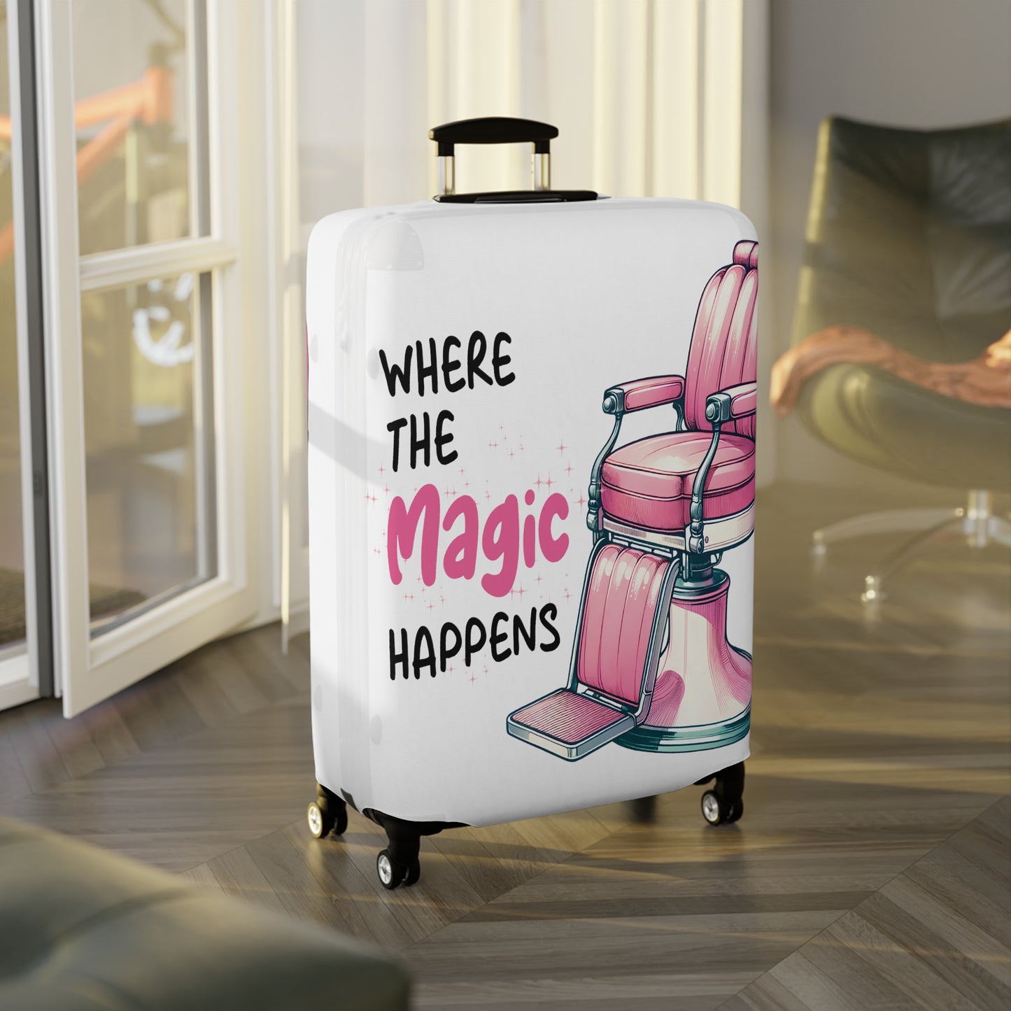 Luggage Cover, Hairdresser, Where the Magic Happens, awd-1069