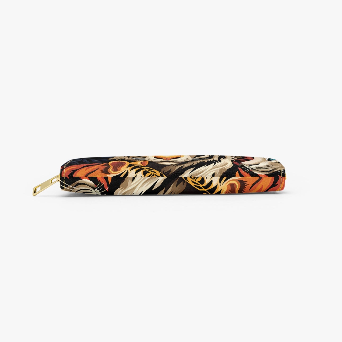 Long Type Zipper Purse - Tiger