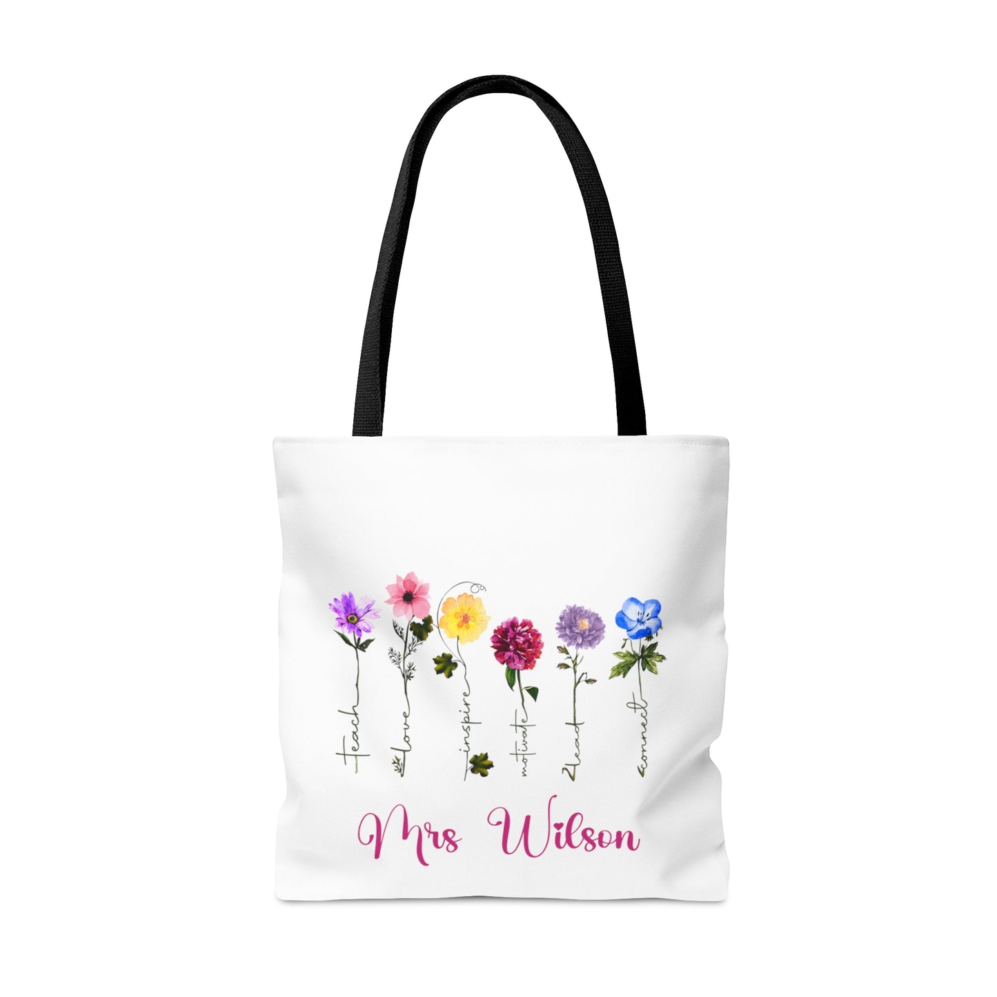 Personalised Tote Bag, Teacher Tote bag