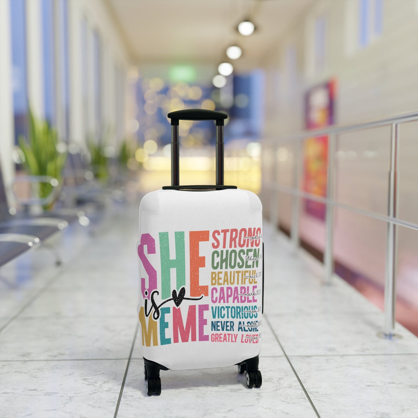 Luggage Cover, She is MeMe, awd-5021