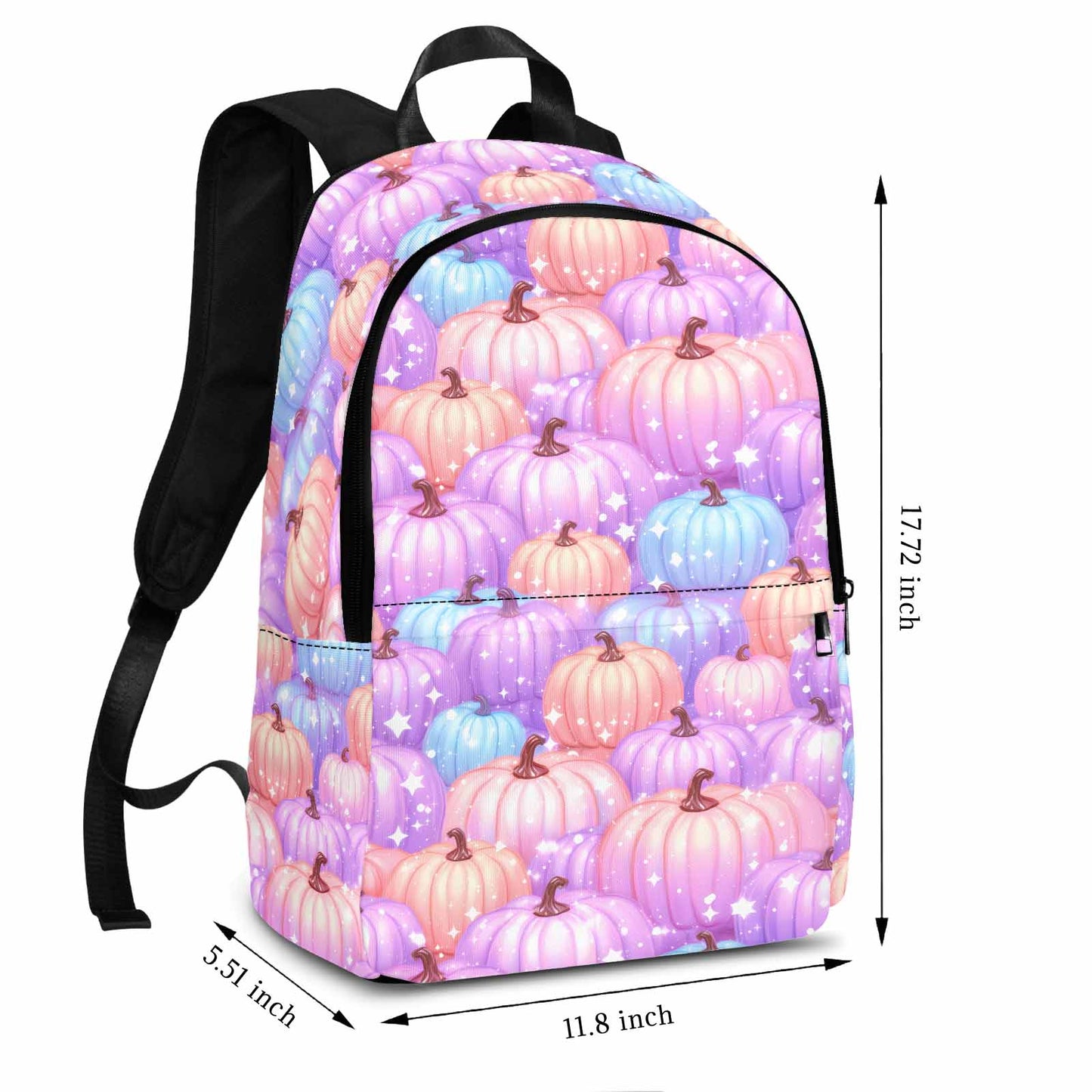 Pastel Pumpkin  Adult Casual Backpack