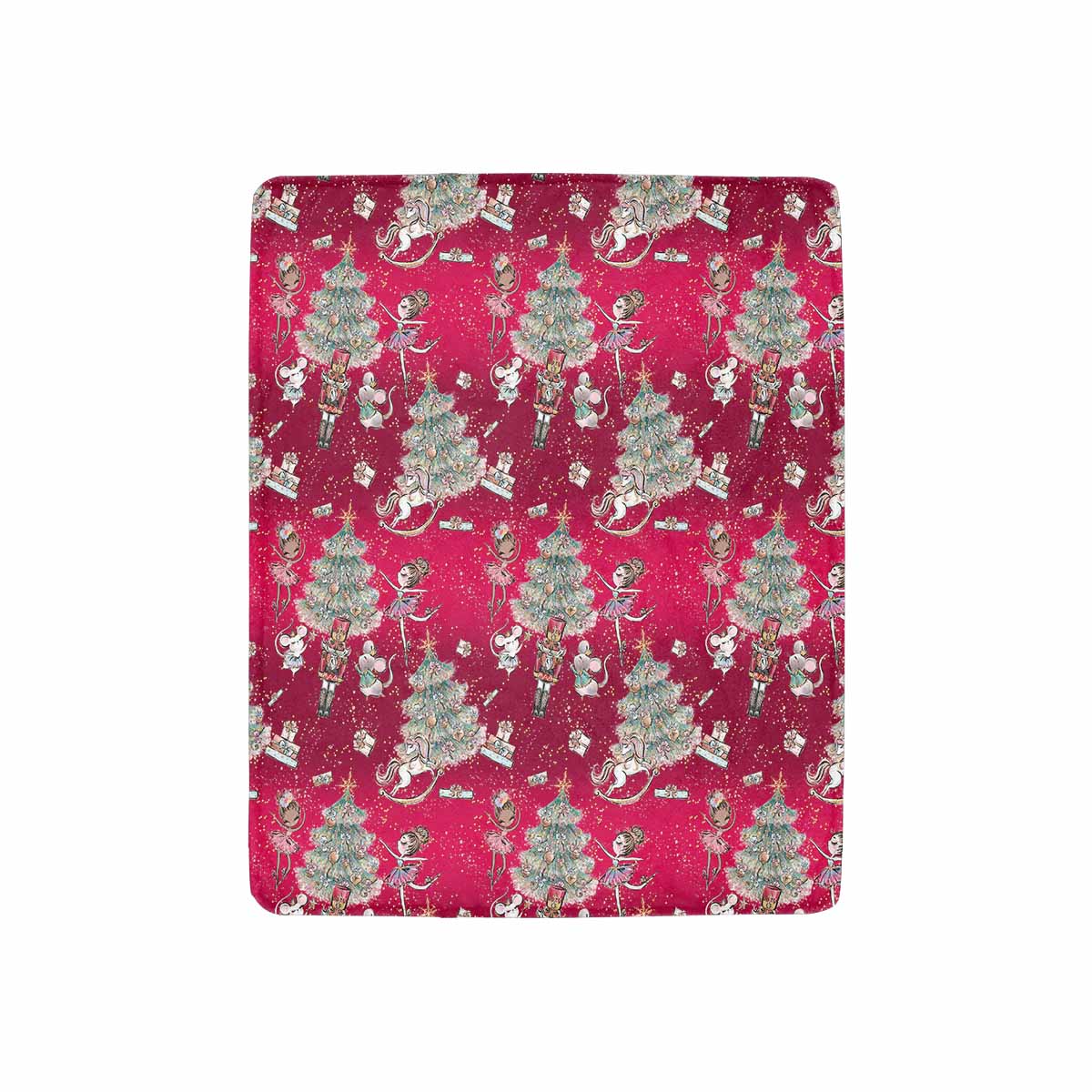 Red Christmas  Ultra-Soft Micro Fleece Blanket 30*40