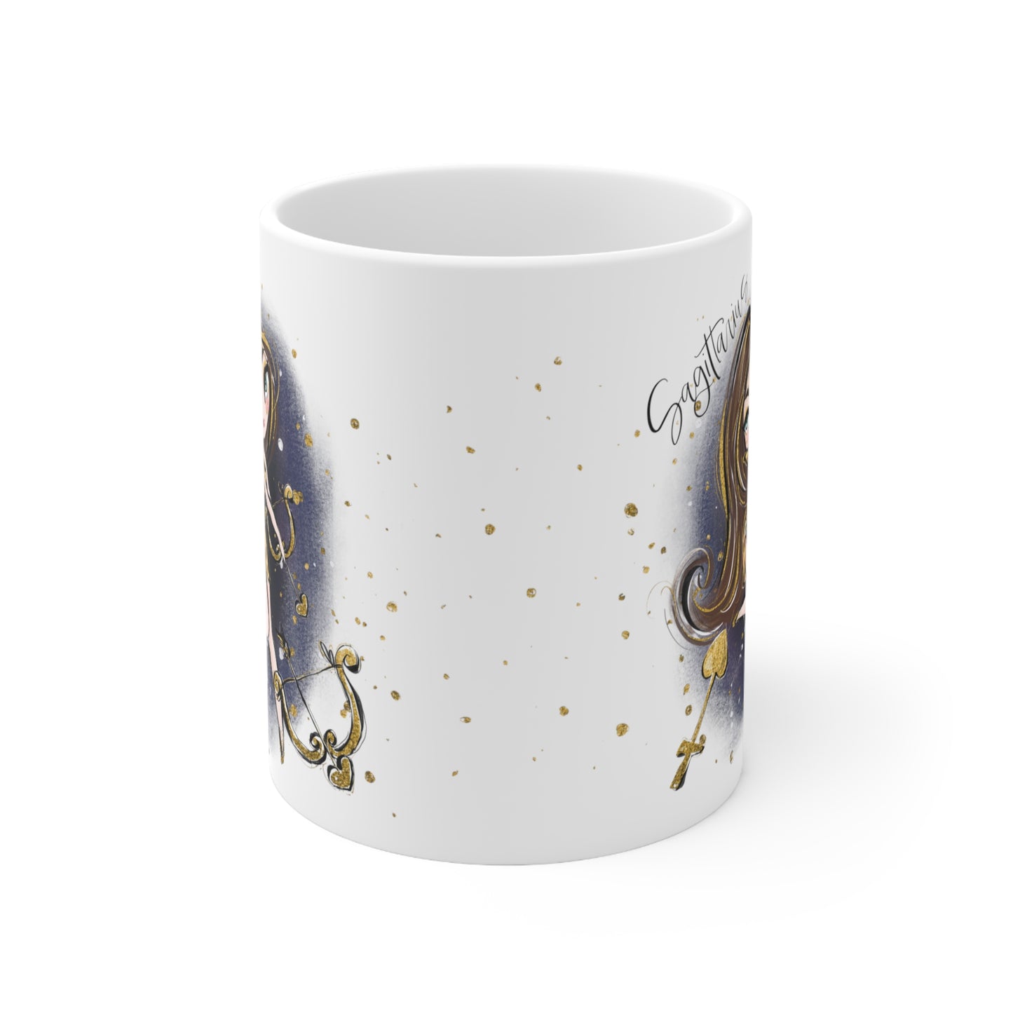 Zodiac Sign, Sagittarius, Ceramic Mug 11oz