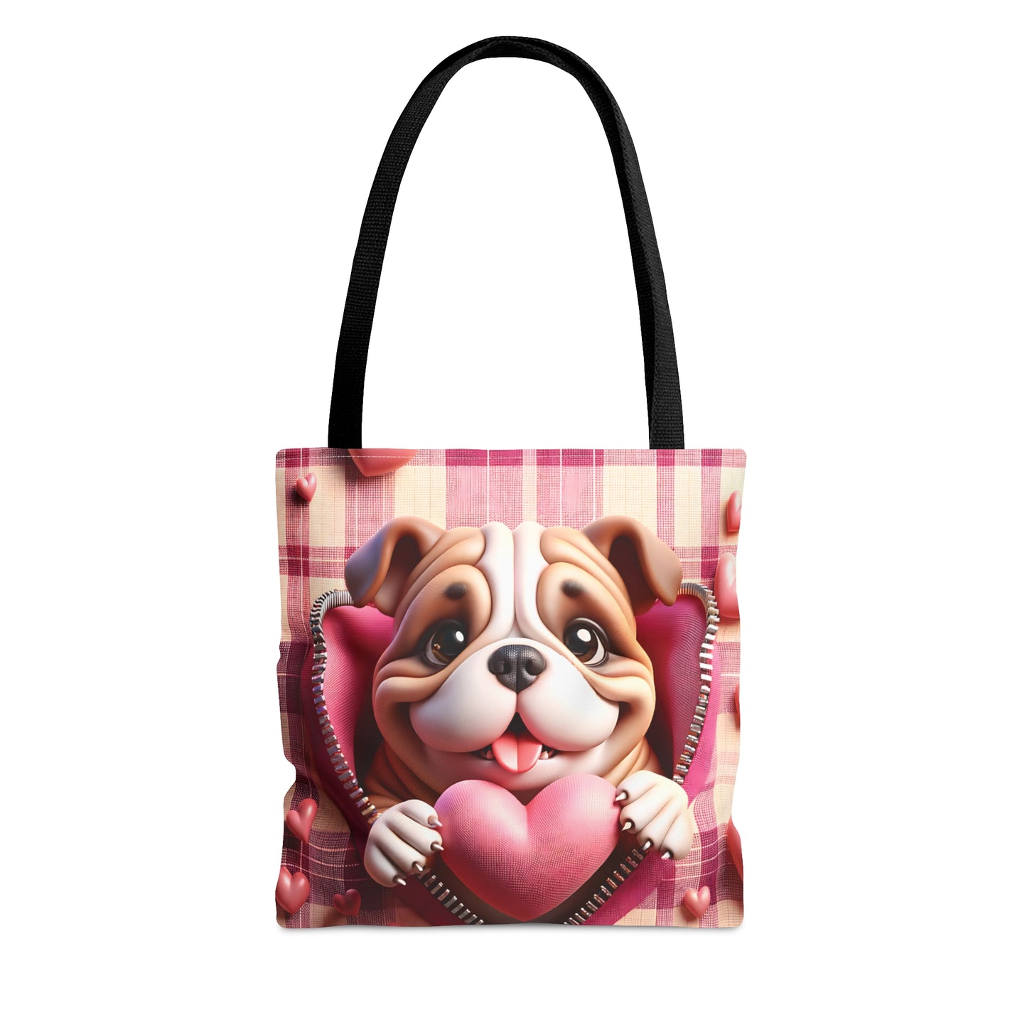 Tote Bag, Cute Dog, Personalised/Non-Personalised Tote bag