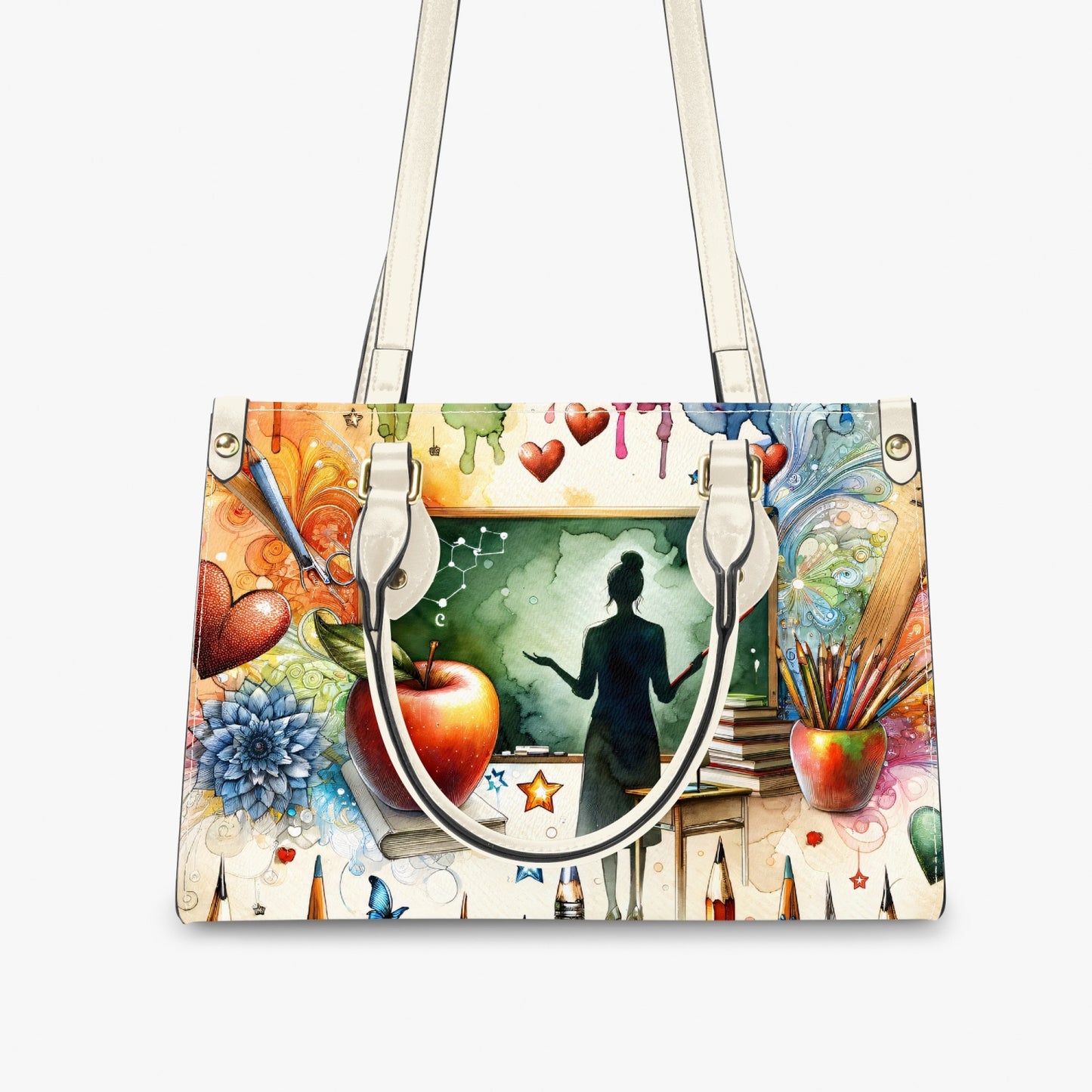 Women's Tote Bag - Long Strap - Teacher