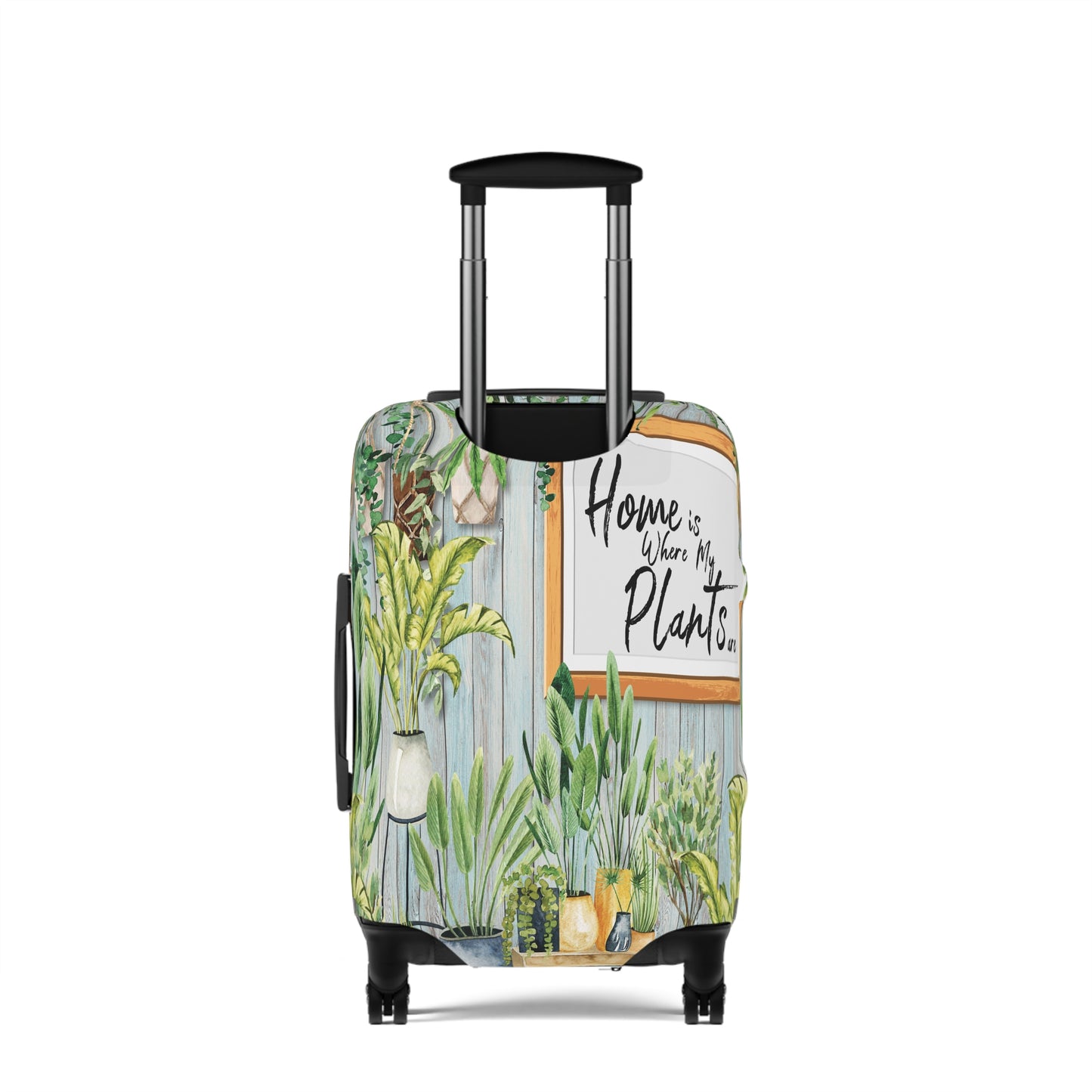 Luggage Cover, Home is where my plants are, awd-024