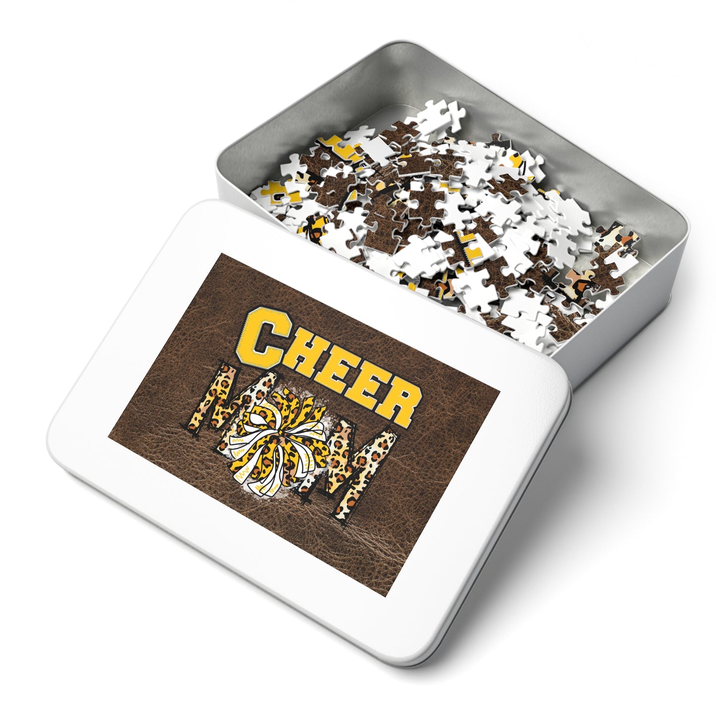 Jigsaw Puzzle, Cheer Mom, Personalised/Non-Personalised (30, 110, 252, 500,1000-Piece)