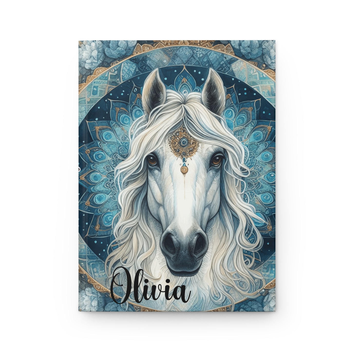 Personalised Hardcover Journal Matte, Horse, awd-1704