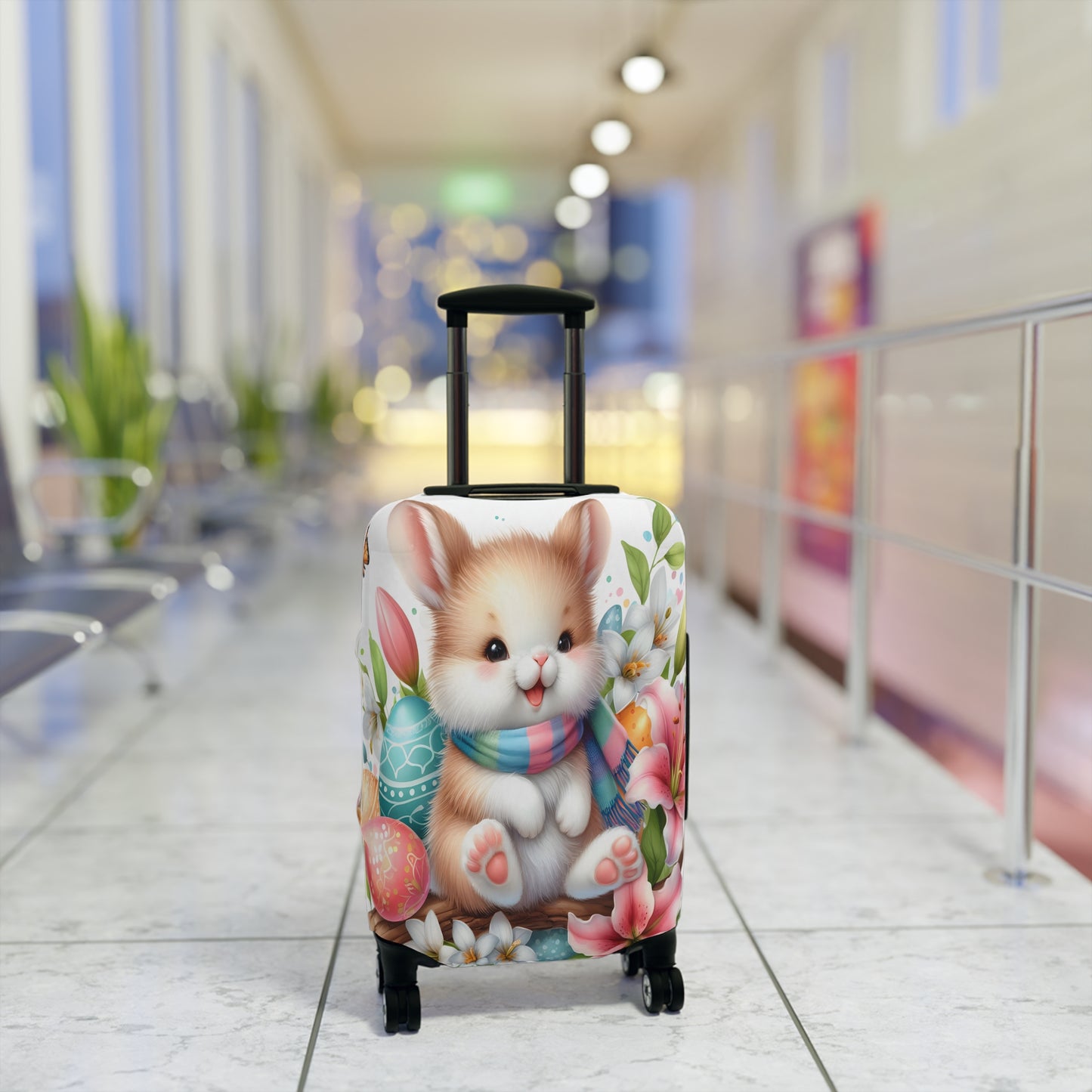 Luggage Cover, Easter, Rabbit, awd-1627