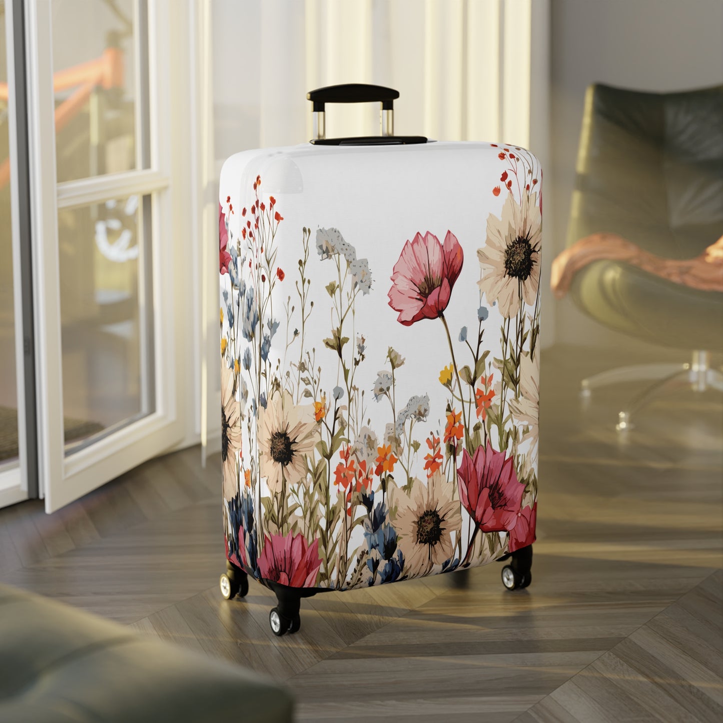 Luggage Cover, Floral, awd-314