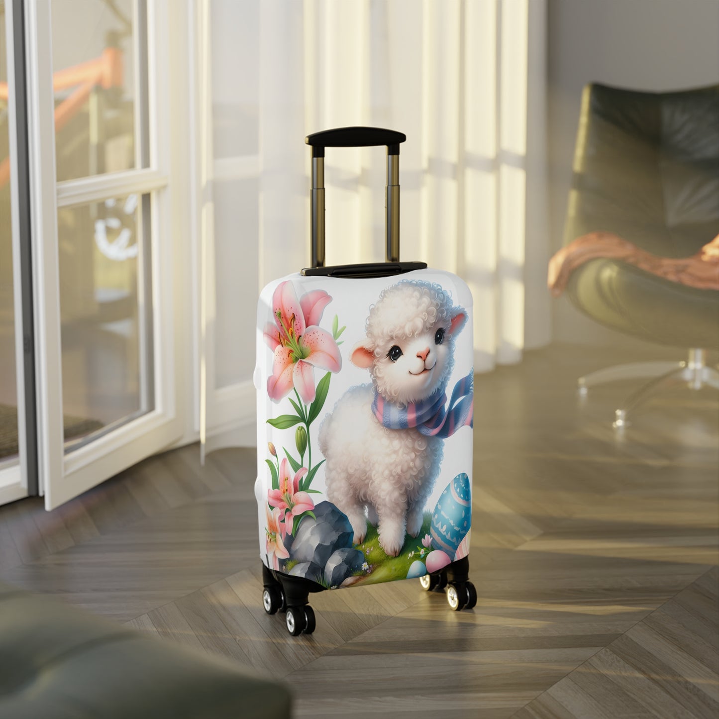 Luggage Cover, Easter, Lamb, awd-1601