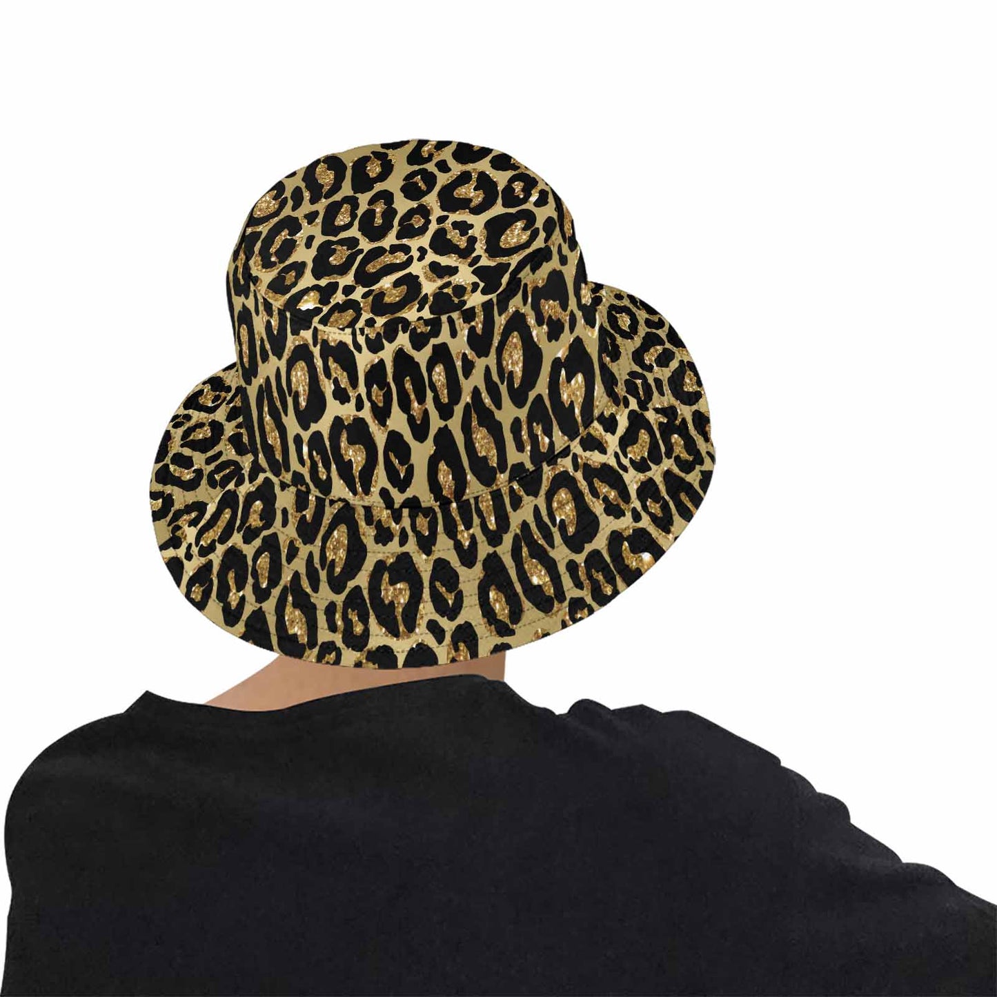 Animal print 4  Unisex Summer Single-Layer Bucket Hat