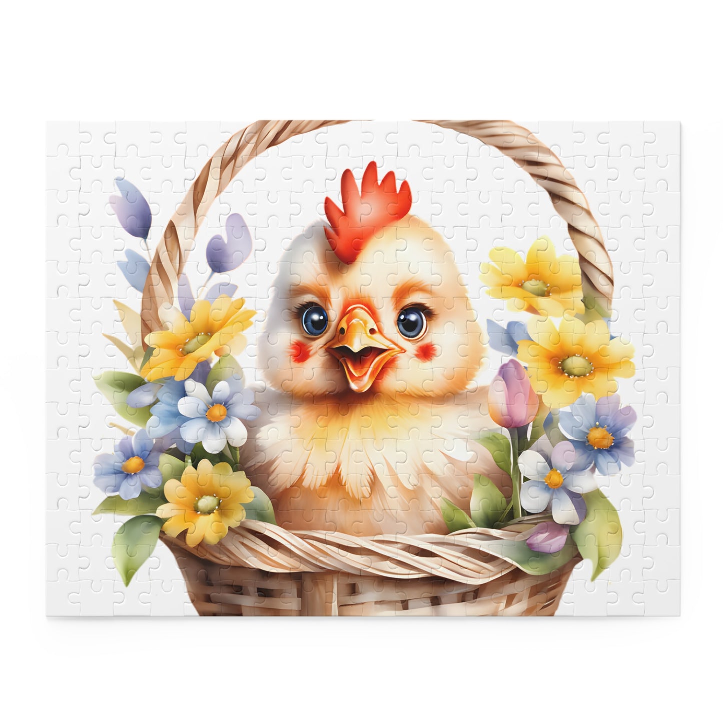 Personalised/Non-Personalised Puzzle, Chicken (120, 252, 500-Piece)