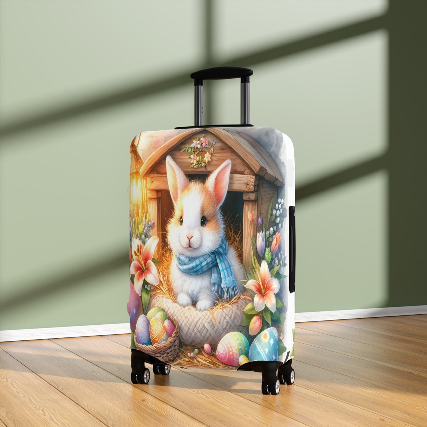 Luggage Cover, Easter, Rabbit, awd-1624