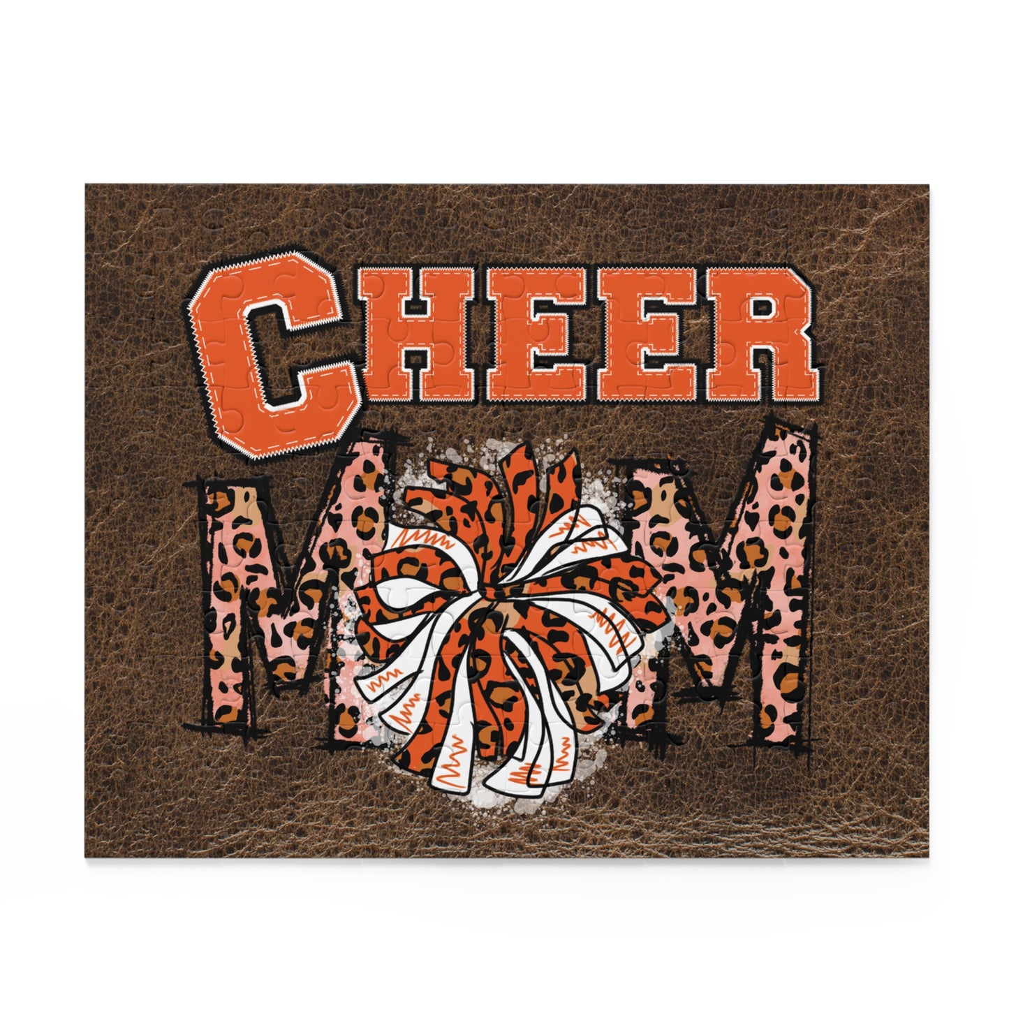 Personalised/Non-Personalised Puzzle, Cheer Mom (120, 252, 500-Piece)