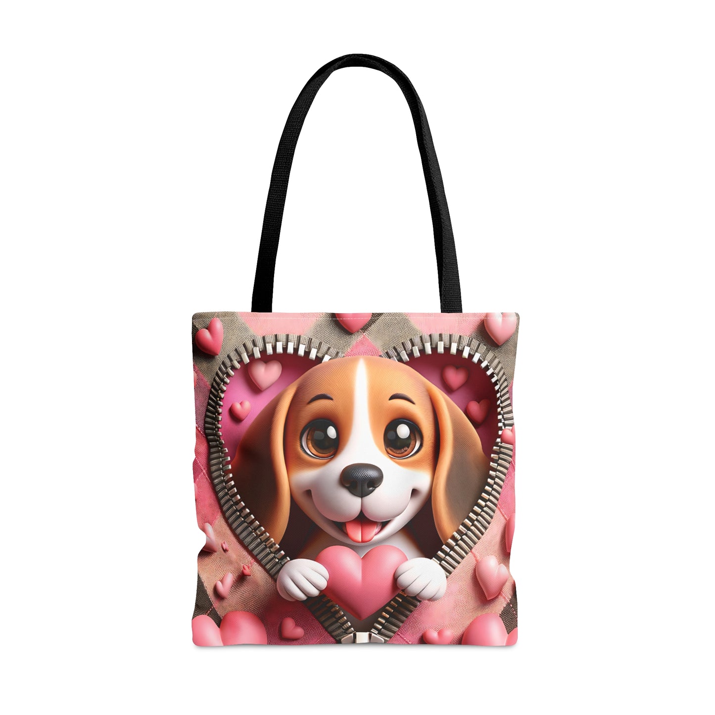 Tote Bag, Cute Dog, Personalised/Non-Personalised Tote bag